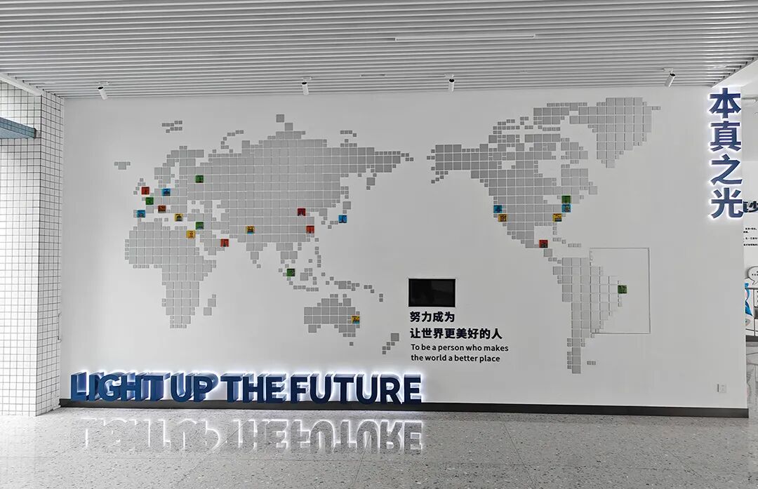 顺德本真未来学校大堂（学校展示）策划设计施工落地一体化打造-79