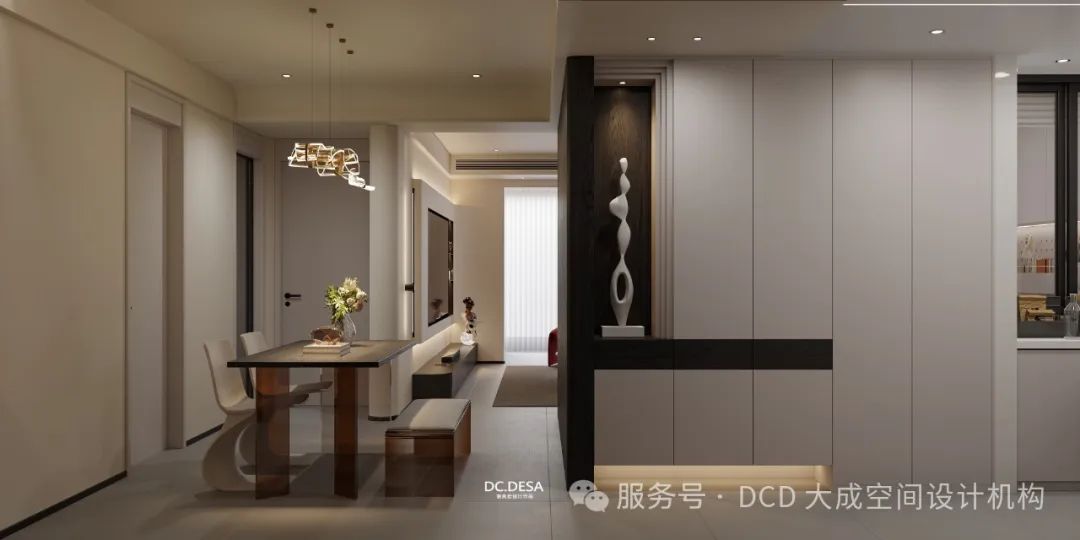 宜化新天地 93m²意式极简设计丨大成空间装饰旗舰店-10