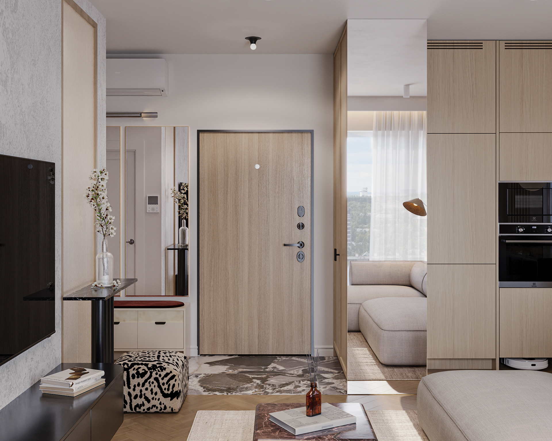 3D Visualization - Korso - 93 m2-3