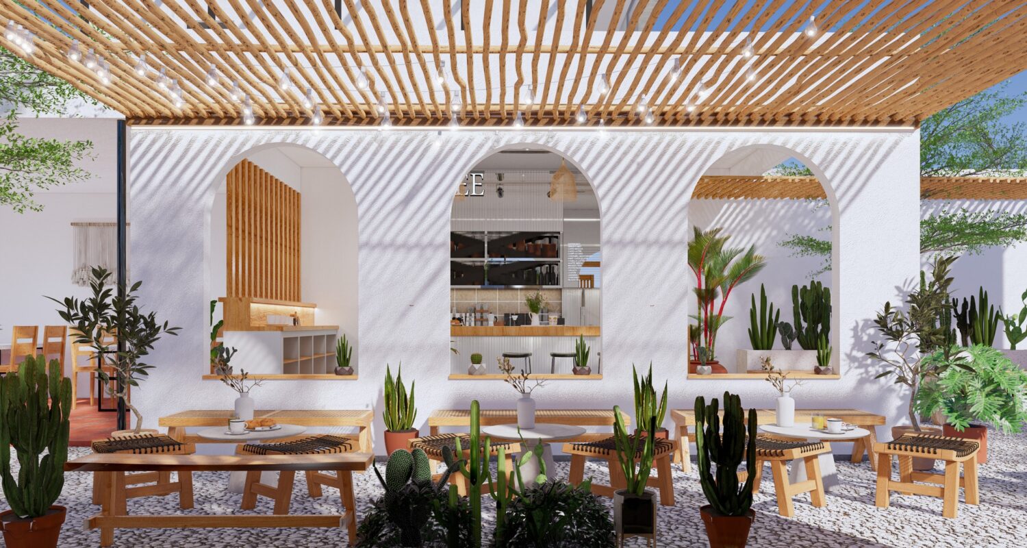 Sketchup咖啡室室内模型丨Nguyen Anh Kiet-2