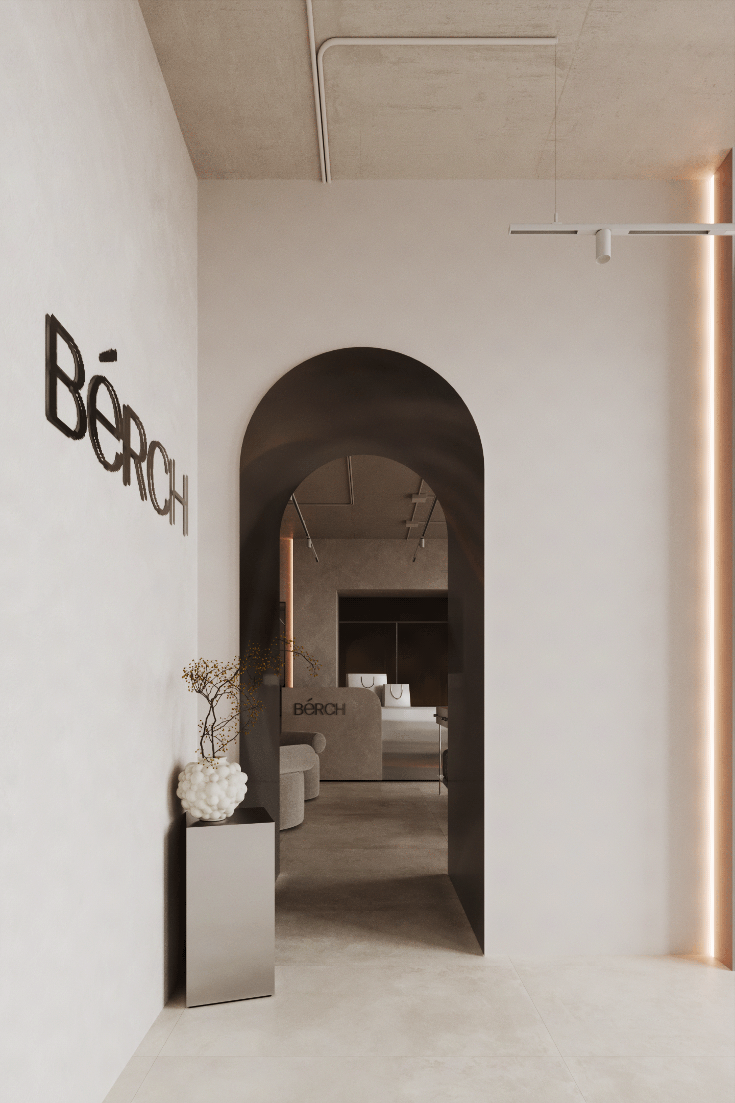 BERCH CLOTHES SHOPS室内可视化项目丨俄罗斯新西伯利亚丨Gadgaeva Maria,Kopylov Artem-10