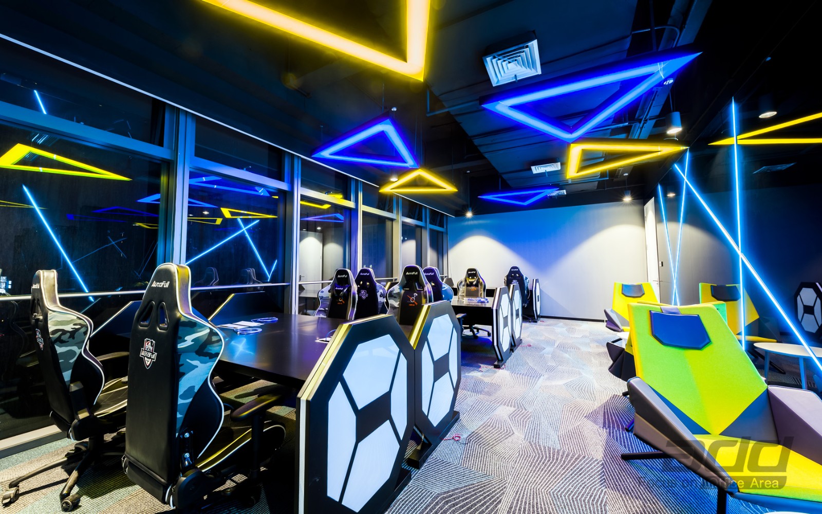 斗鱼总部办公室丨ADD写艺（上海写艺装饰公司）-7