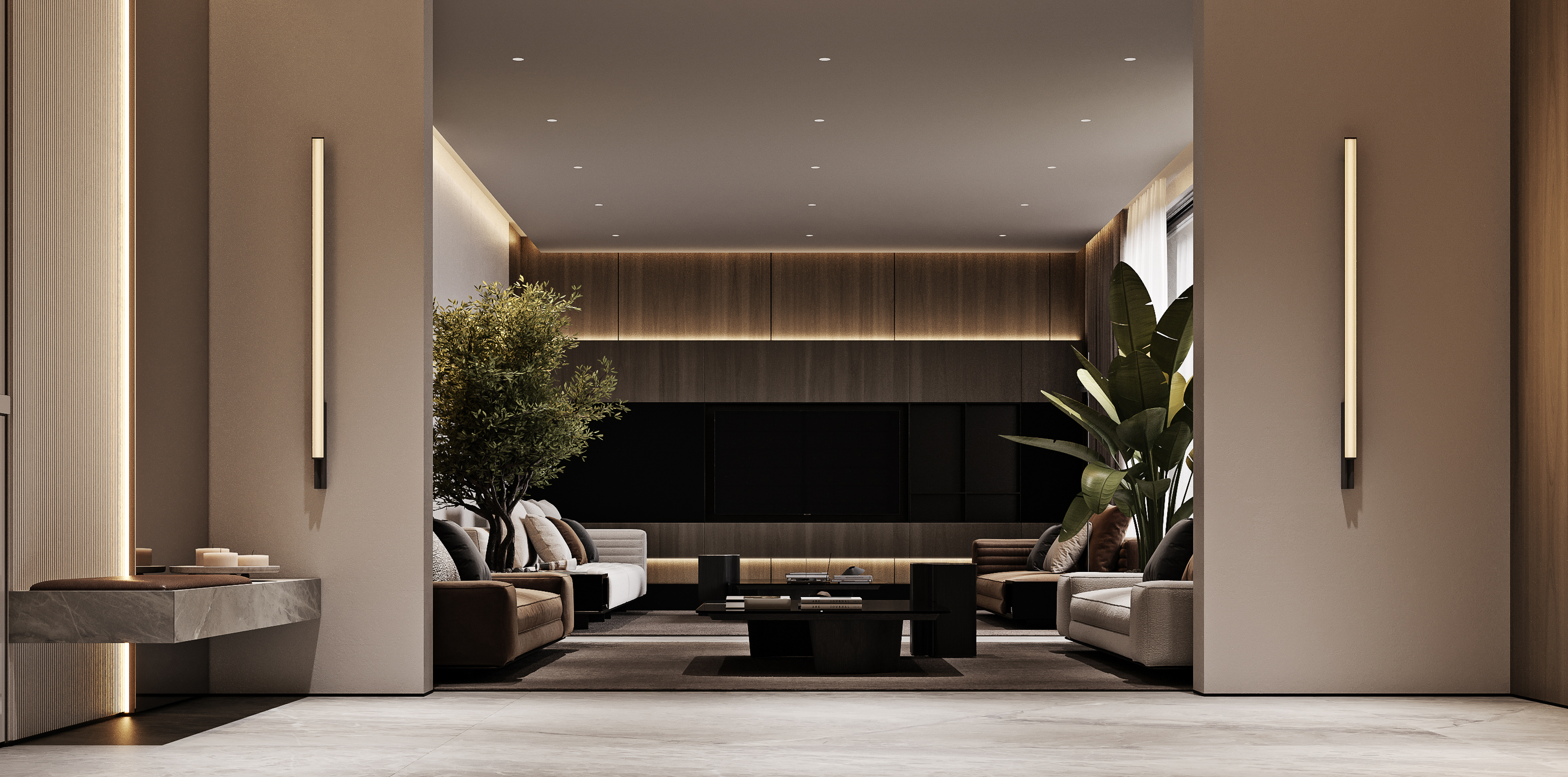 Modern minimalism family residence-5