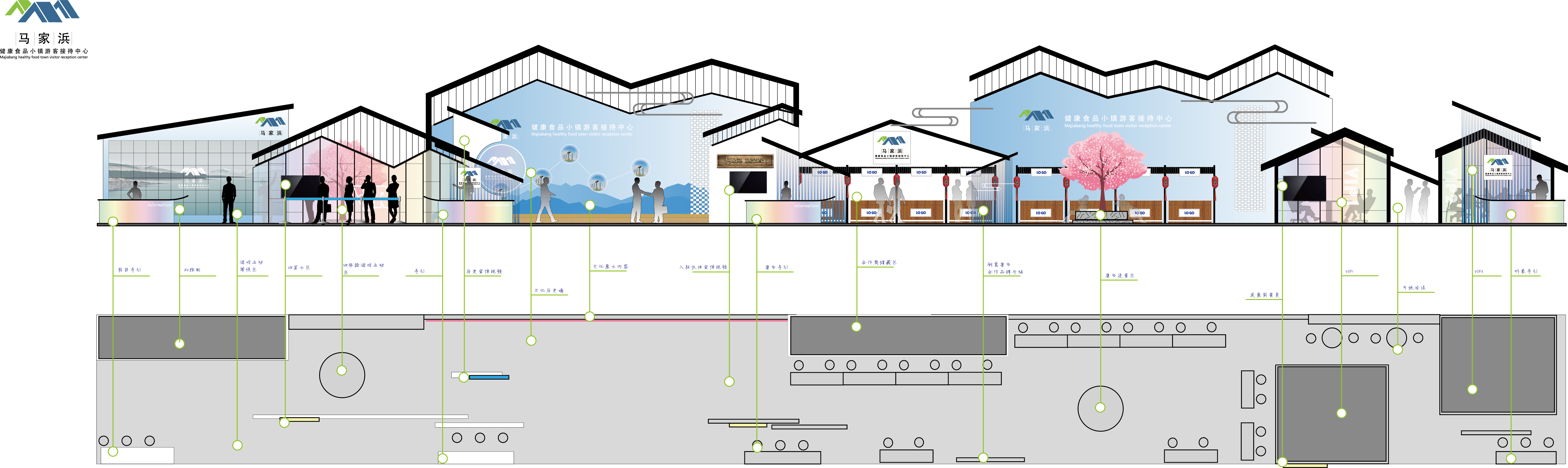FNIF2021 健康食品展 MAJIABANG 镇摊位设计-8