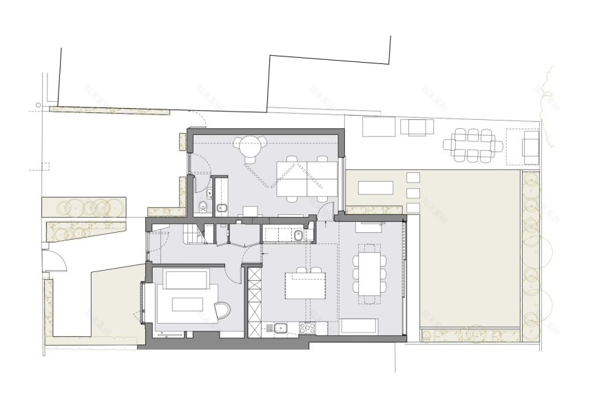 战后伦敦小屋翻新 | 简约现代的温馨之家-21