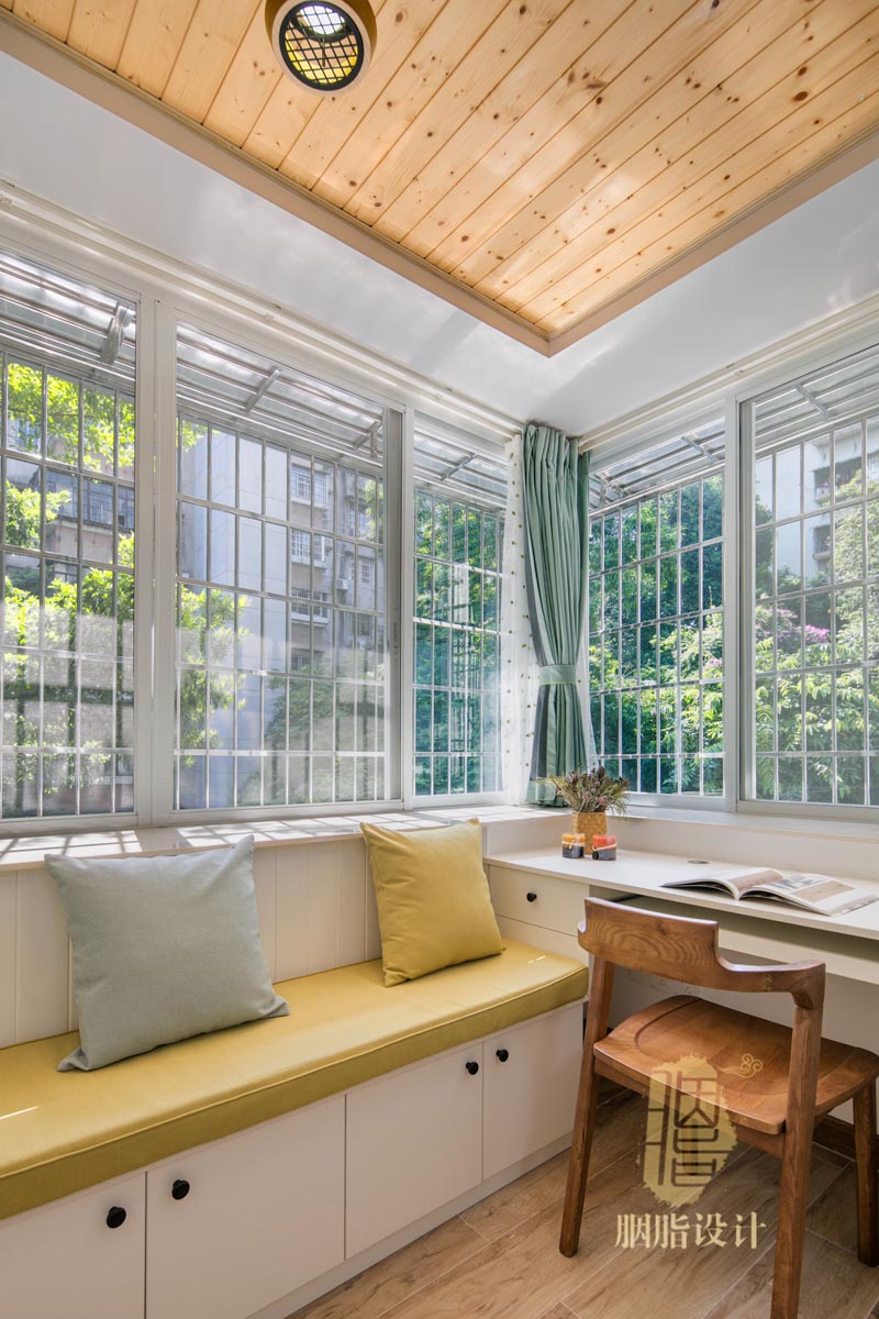 华南理工南秀村四口之家北欧风改造-56