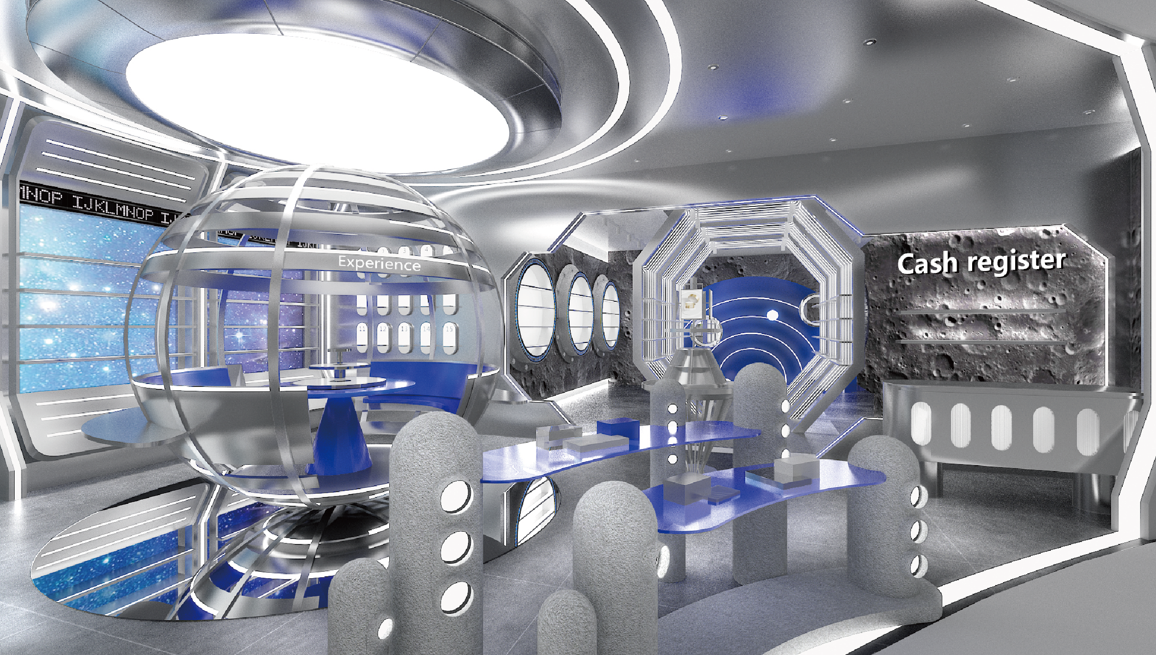 《粉港》美妆品牌空间设计品牌设计-19