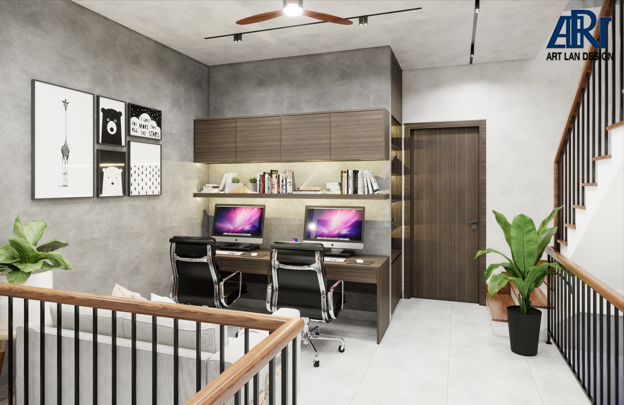 NỘI THẤT NHÀ PHỐ 2 TẦNG - HIỆN ĐẠI-15