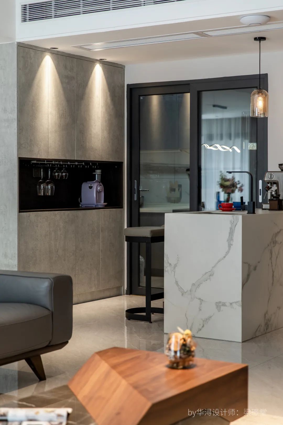 鑫润花园 · 现代简约复式楼的兴趣家居设计丨中国广州丨梁璟堂-31