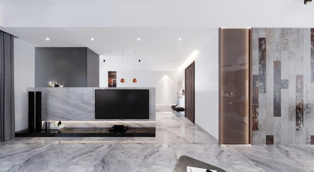 红而不灼·美式轻奢,演绎纯粹本质的温馨家居-3