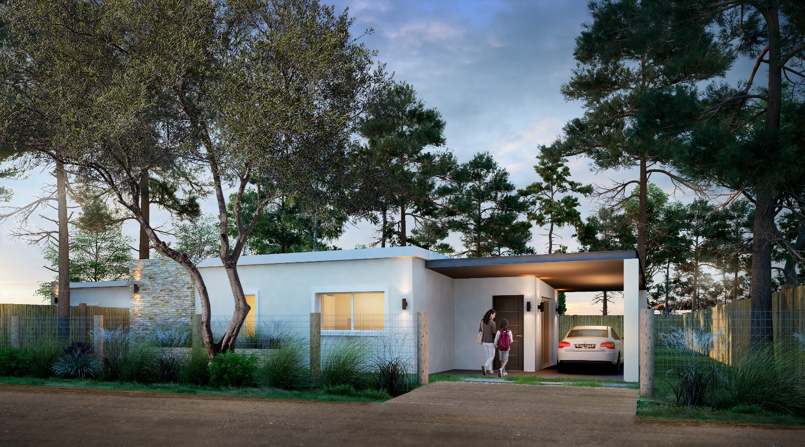 卡萨斯双拼，双拼住宅丨乌拉圭卡内洛内斯-3