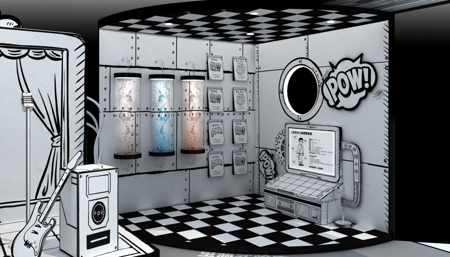 《次元研究所》美陈打卡展-7