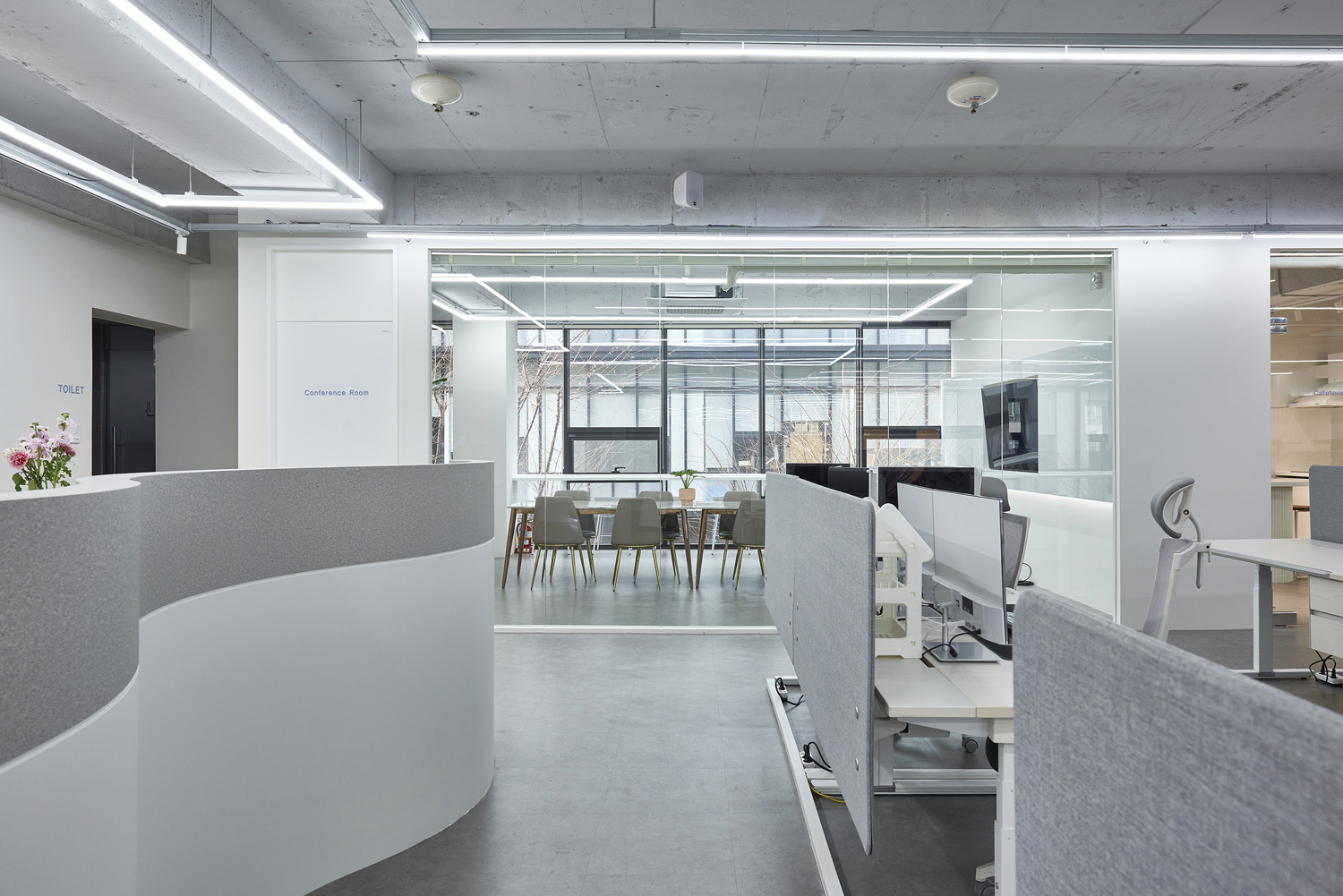 首尔 88 平米现代购物公司办公室室内设计-6