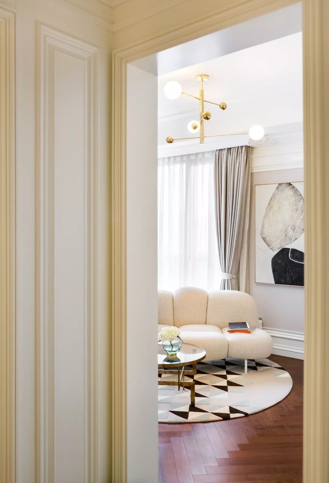 上海仁恒公园世纪大平层 · 现代法式优雅家居设计丨中国上海丨秀舍设计团队-71