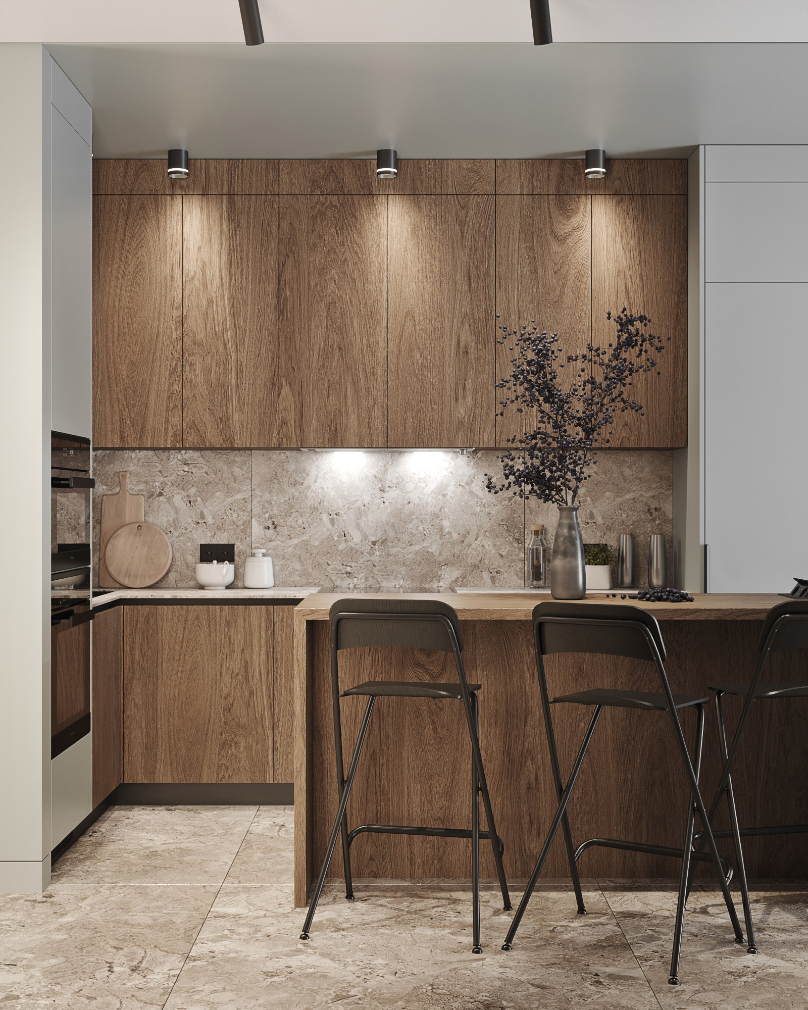 Contemporary Flat Design for Young Family-22