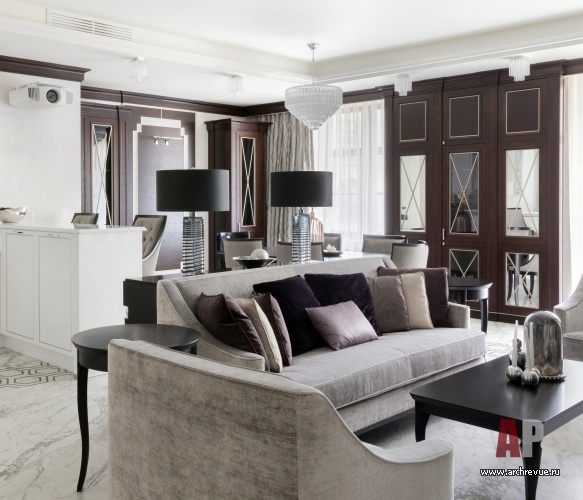 “意大利街区”141平公寓室内设计丨“德米特里·普什尼奇尼科夫及合伙人”建筑工作室-19