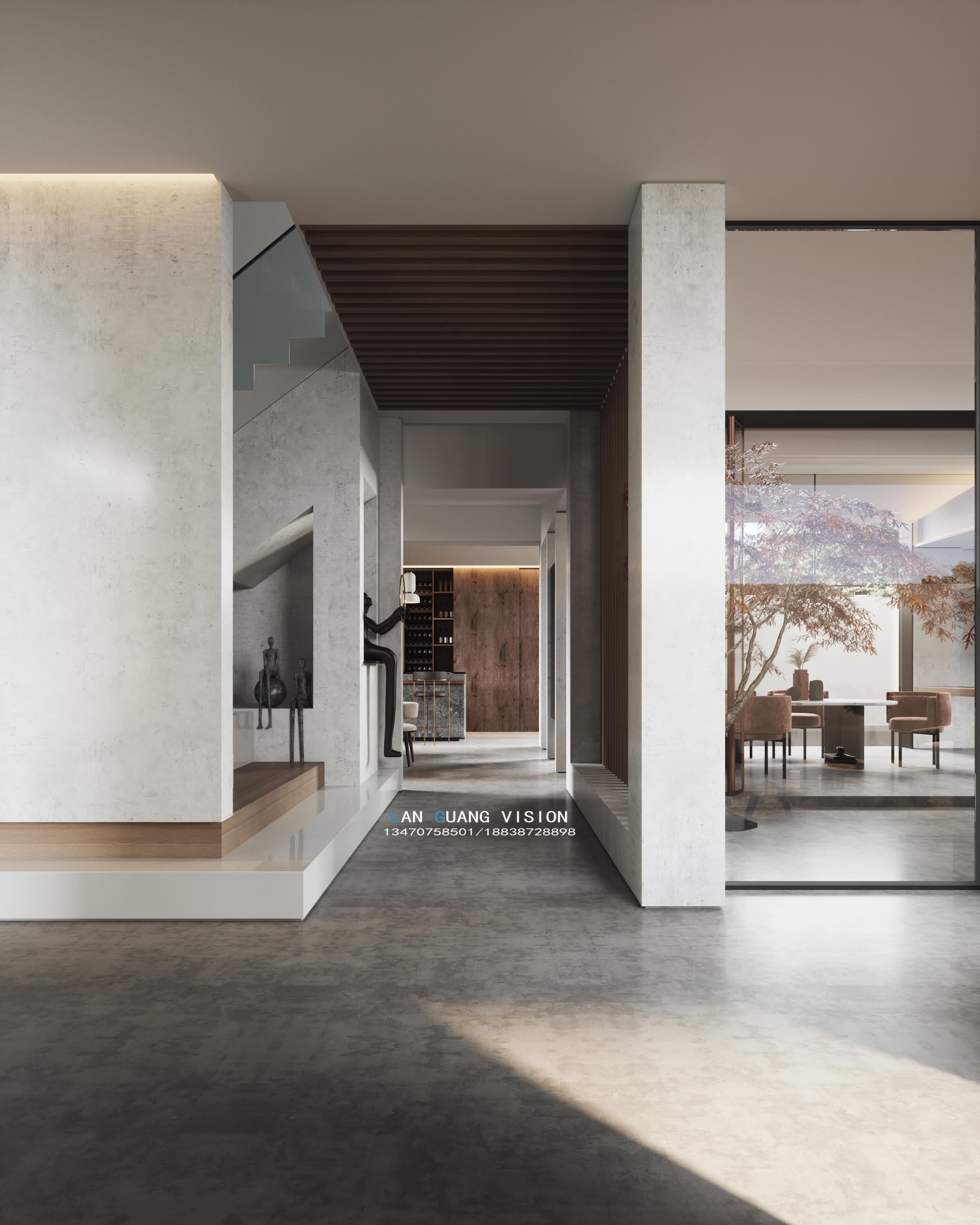 突显清新的光影空间·LAN GUANG VISION-6