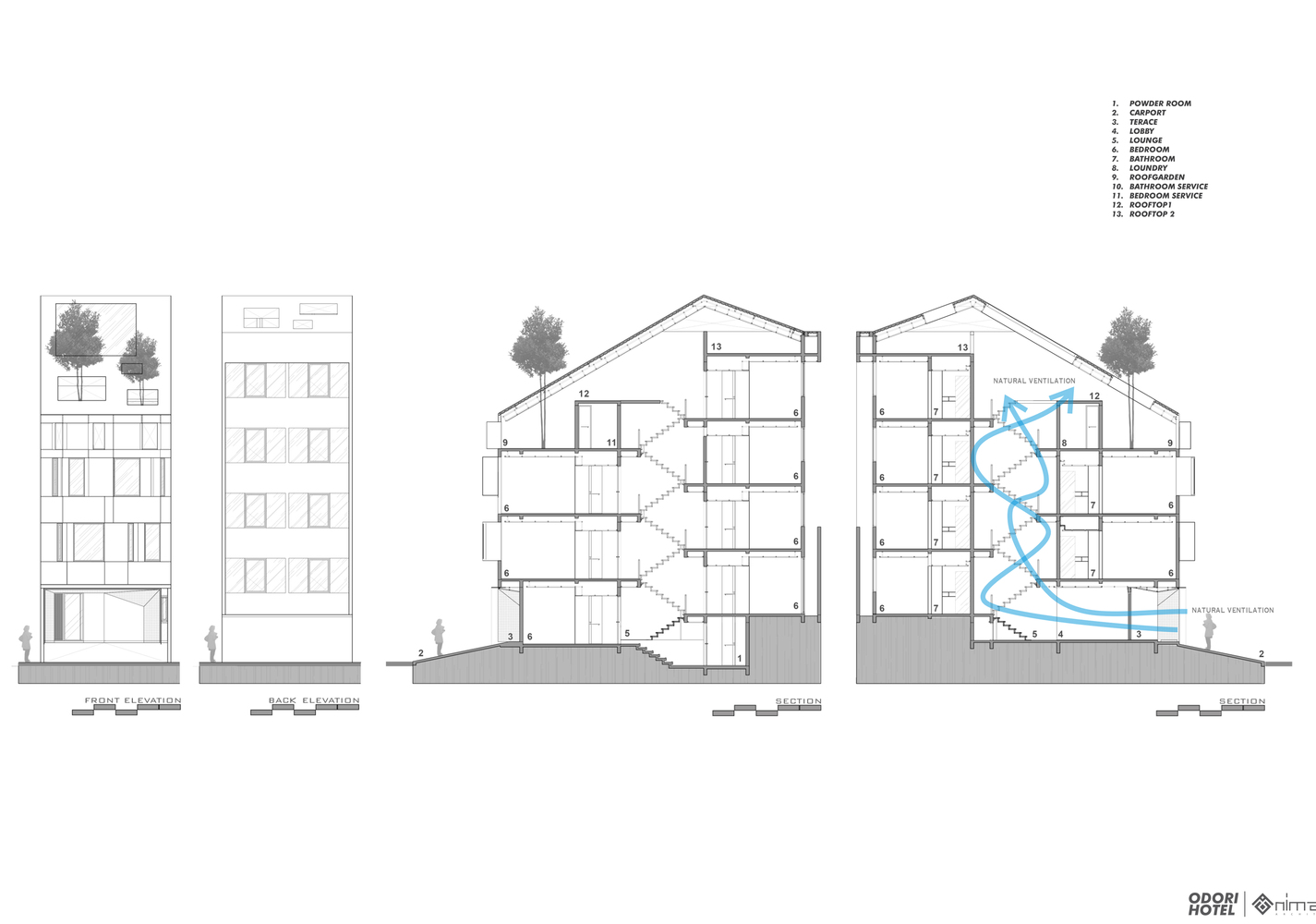 印尼 Odori 酒店丨印度丨Nimara Architects-24