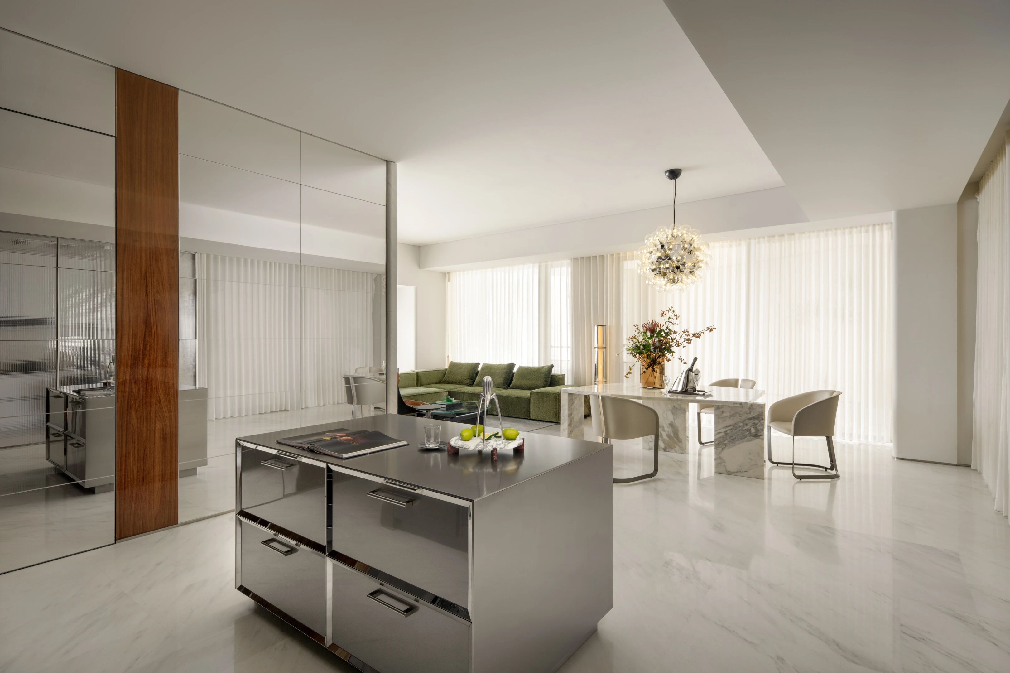 新作  先锋艺术 vs 怀旧经典 —— 华润置地 深圳湾澐玺 ONE BAY PARK丨中国深圳丨DIA设计-22