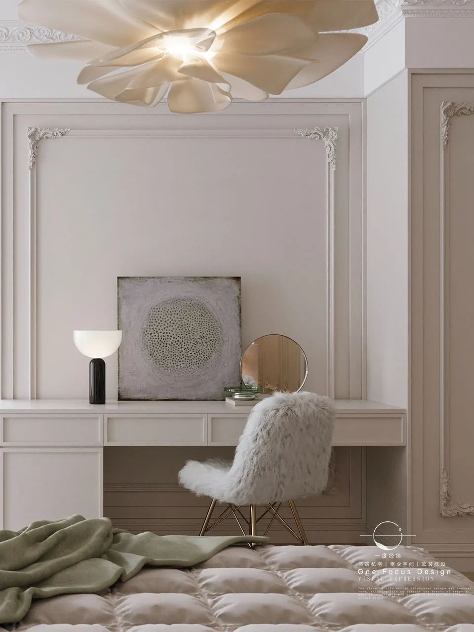深圳雅岚府邸 · 法式轻奢浪漫温馨家居设计丨中国深圳丨专注深圳高端私宅设计团队-39