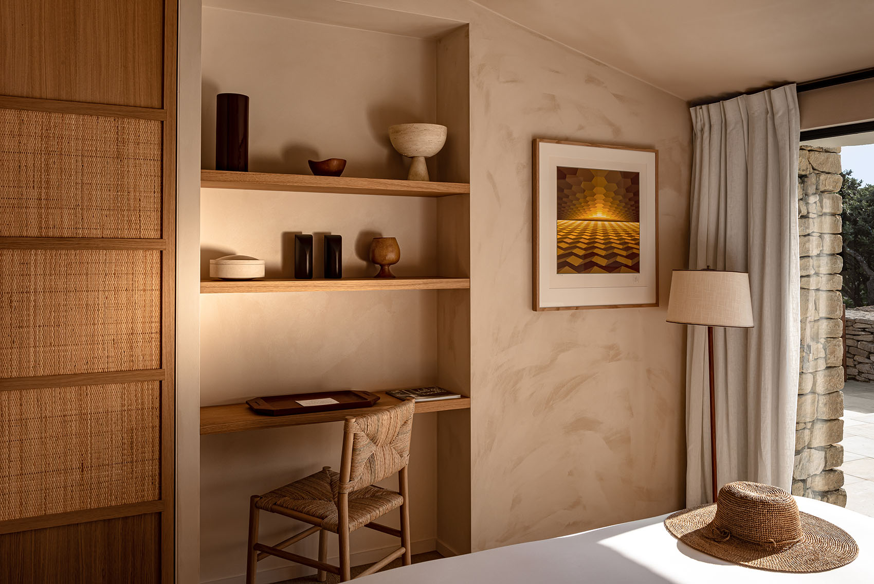 法国 Les Hauts de Gordes 酒店丨Joséphine Fossey Office-45