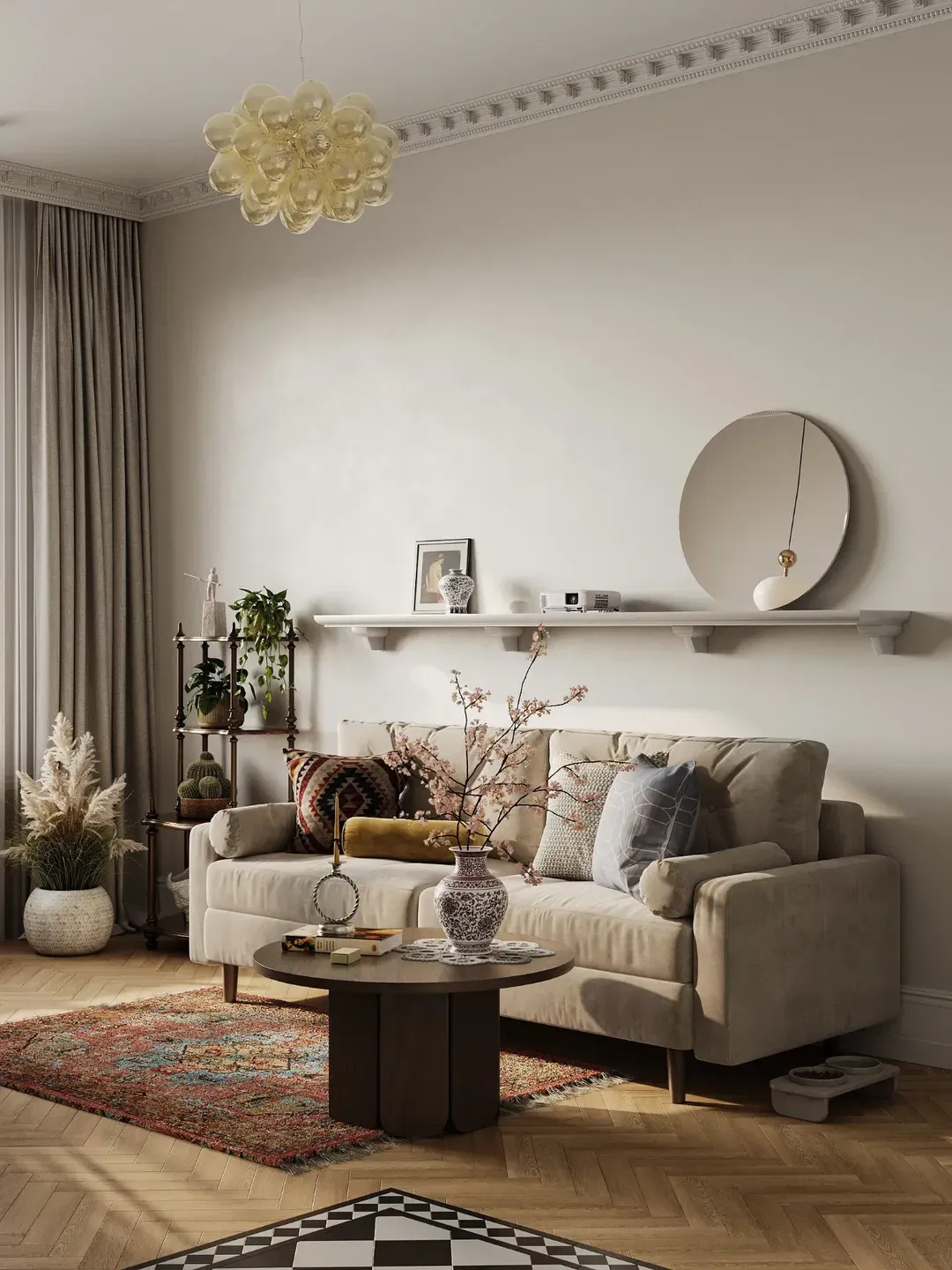 48㎡女生公寓设计丨Alimur design-5