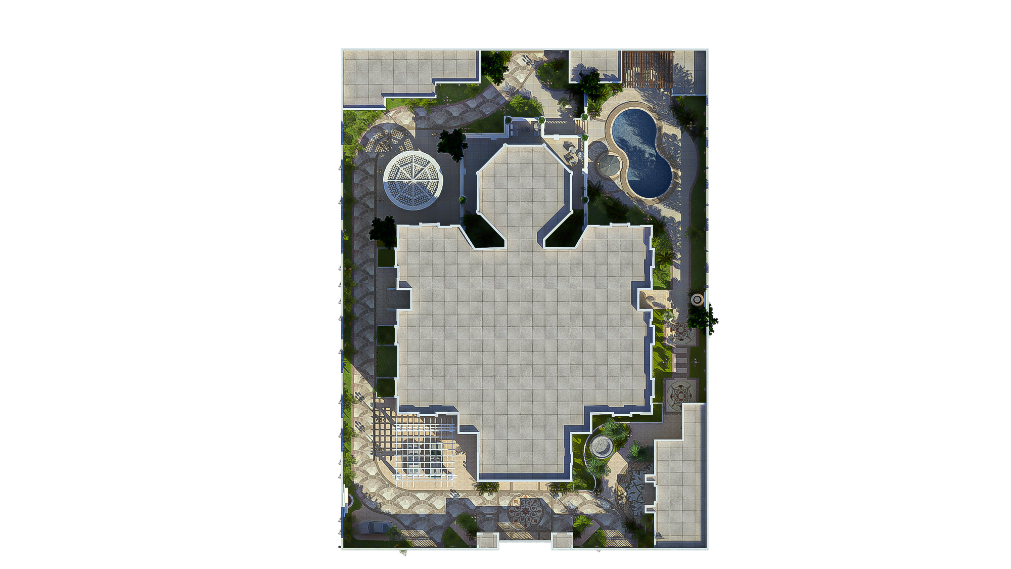 私人别墅景观-28