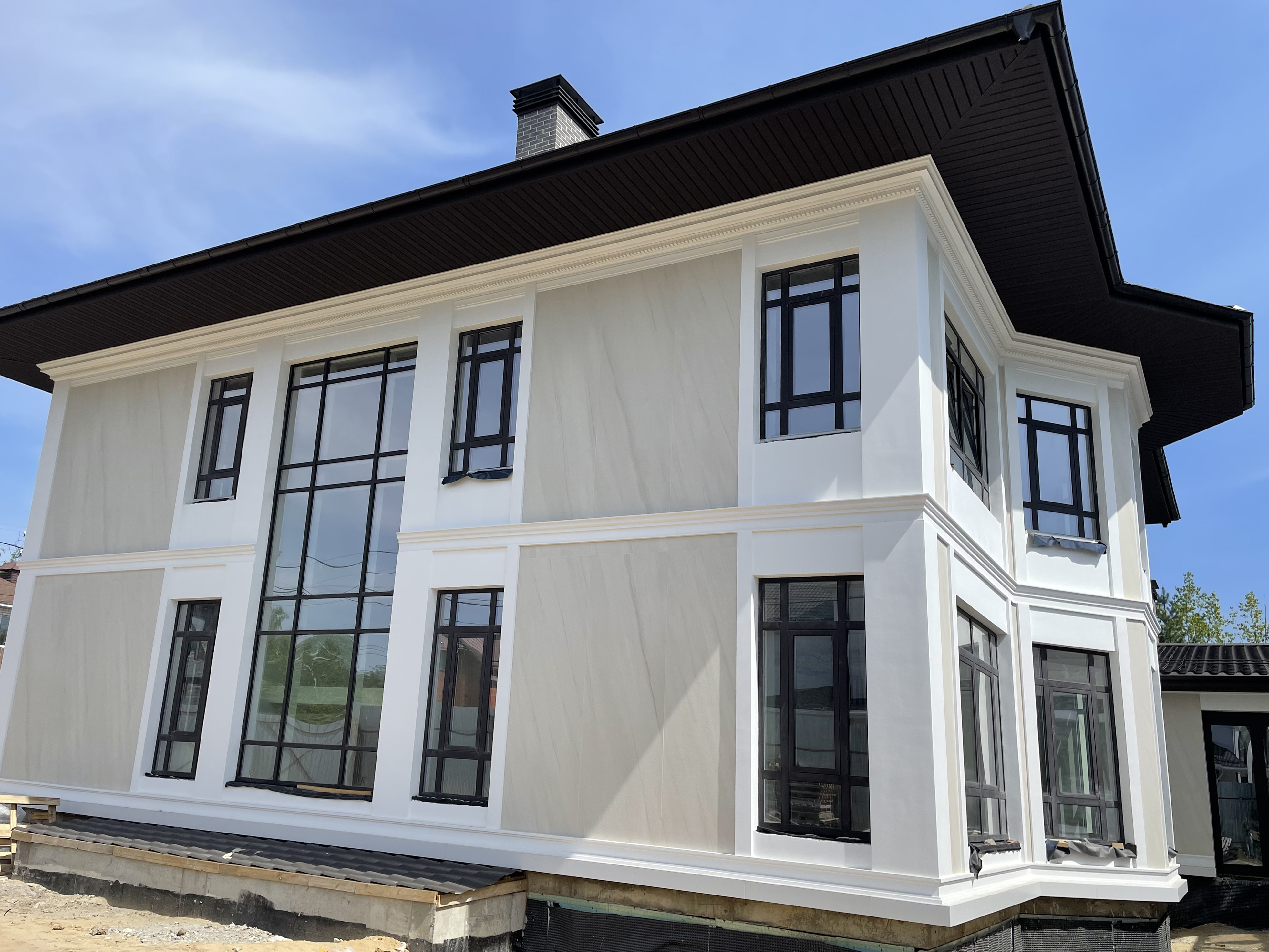 Dream neoclassic house in construction-5