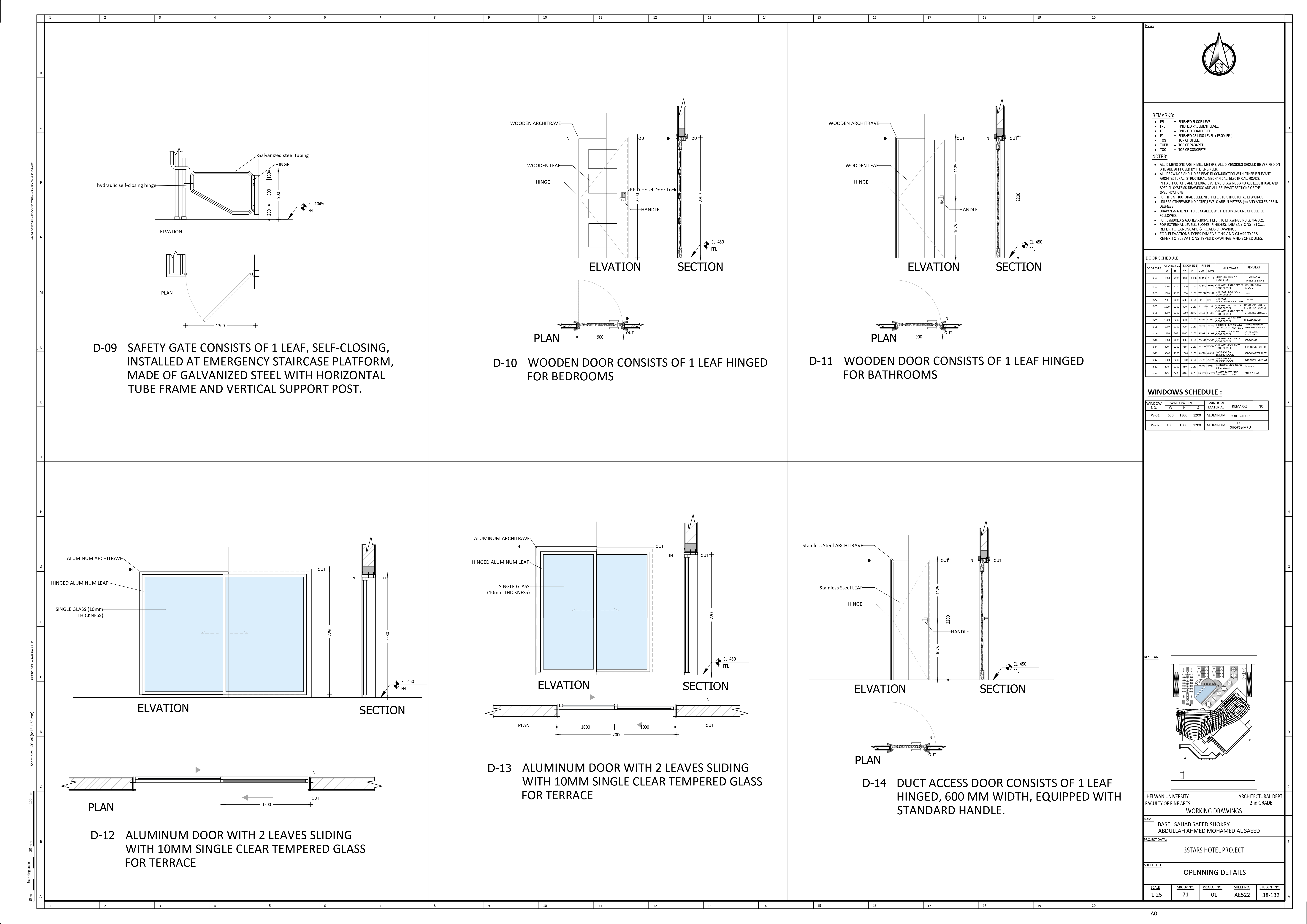 AquaVeil Hotel Working And Technical Insulation Drawing-25