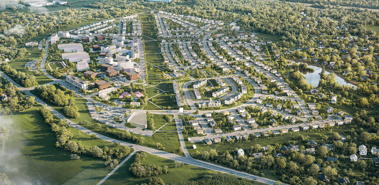 Corporate Housing Design-3D Rendering住宅建筑-1