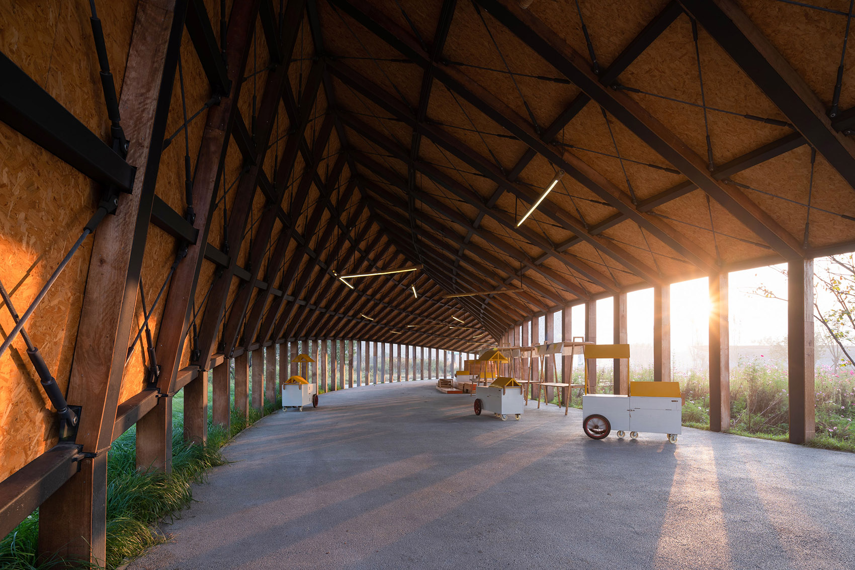 田园集市丨中国河北丨袈蓝建筑-75