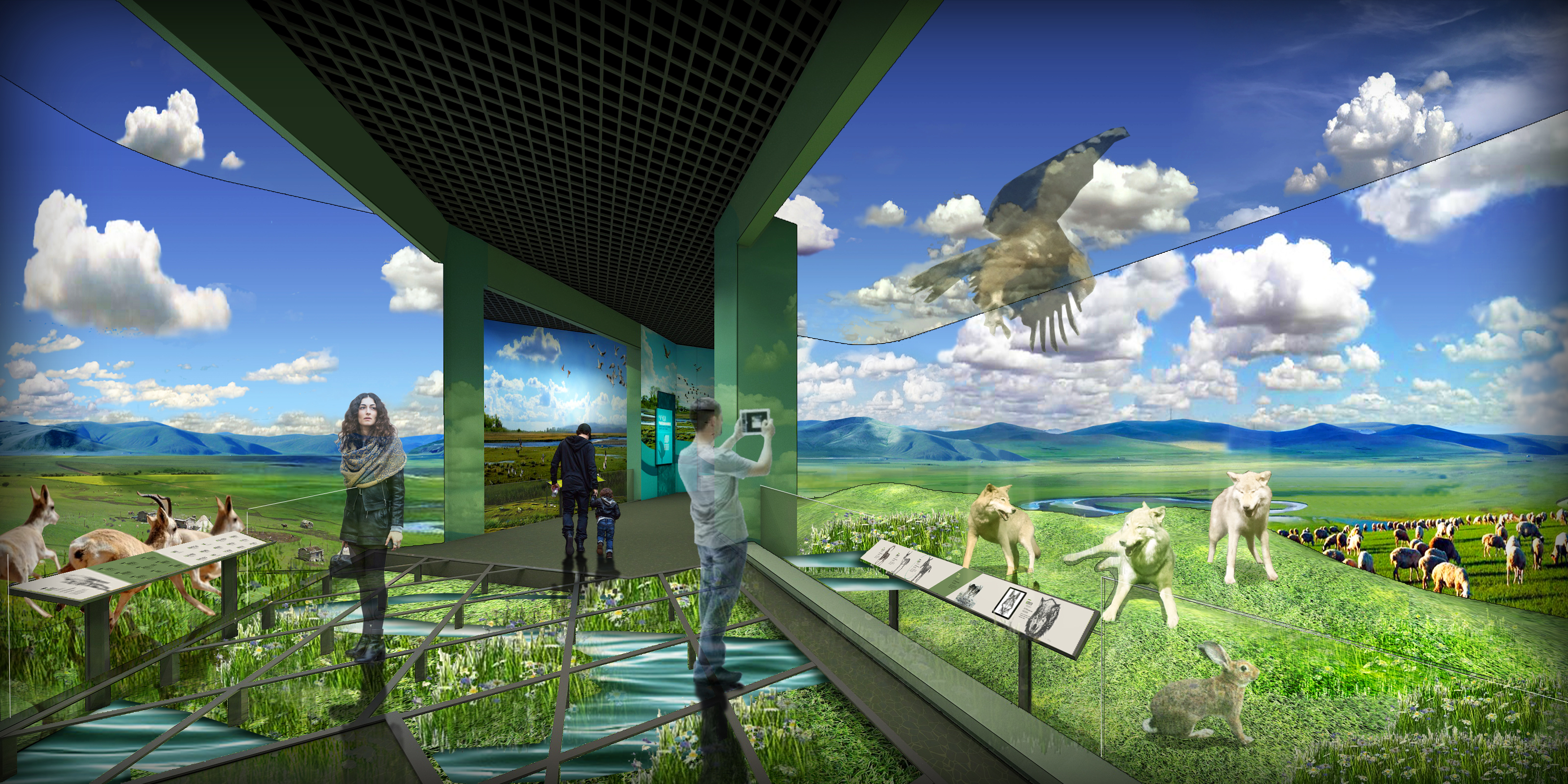 内蒙博物院投标效果图-7