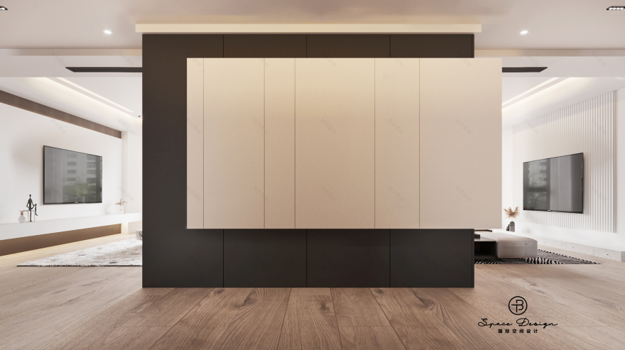 野蛮生长 · 现代极简风家居设计丨T·B 国际空间设计-9