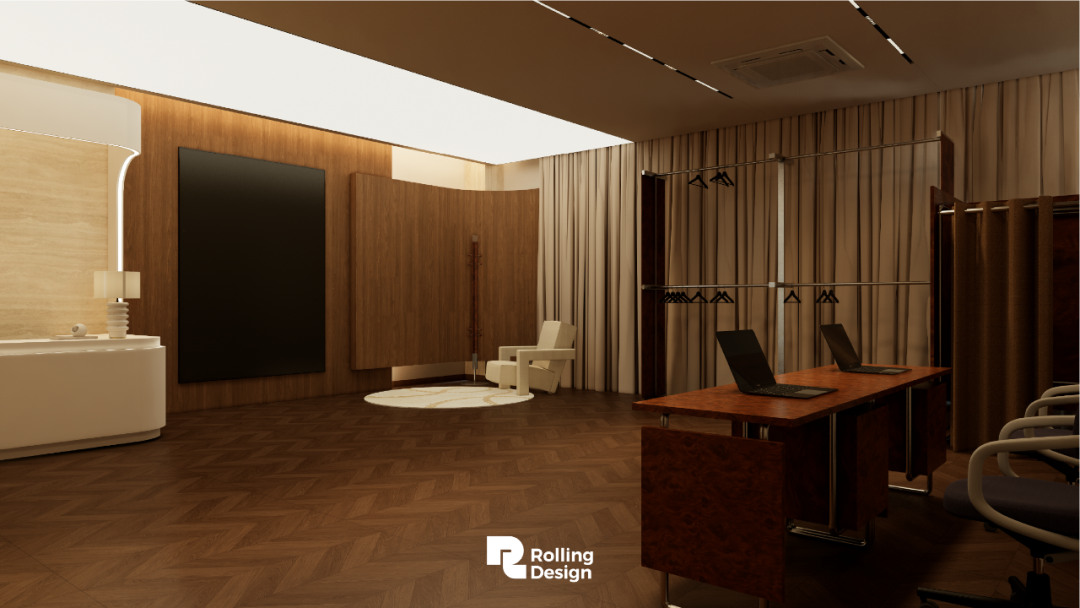 现代框架下的复古切片|6800㎡女装总部办公楼-33