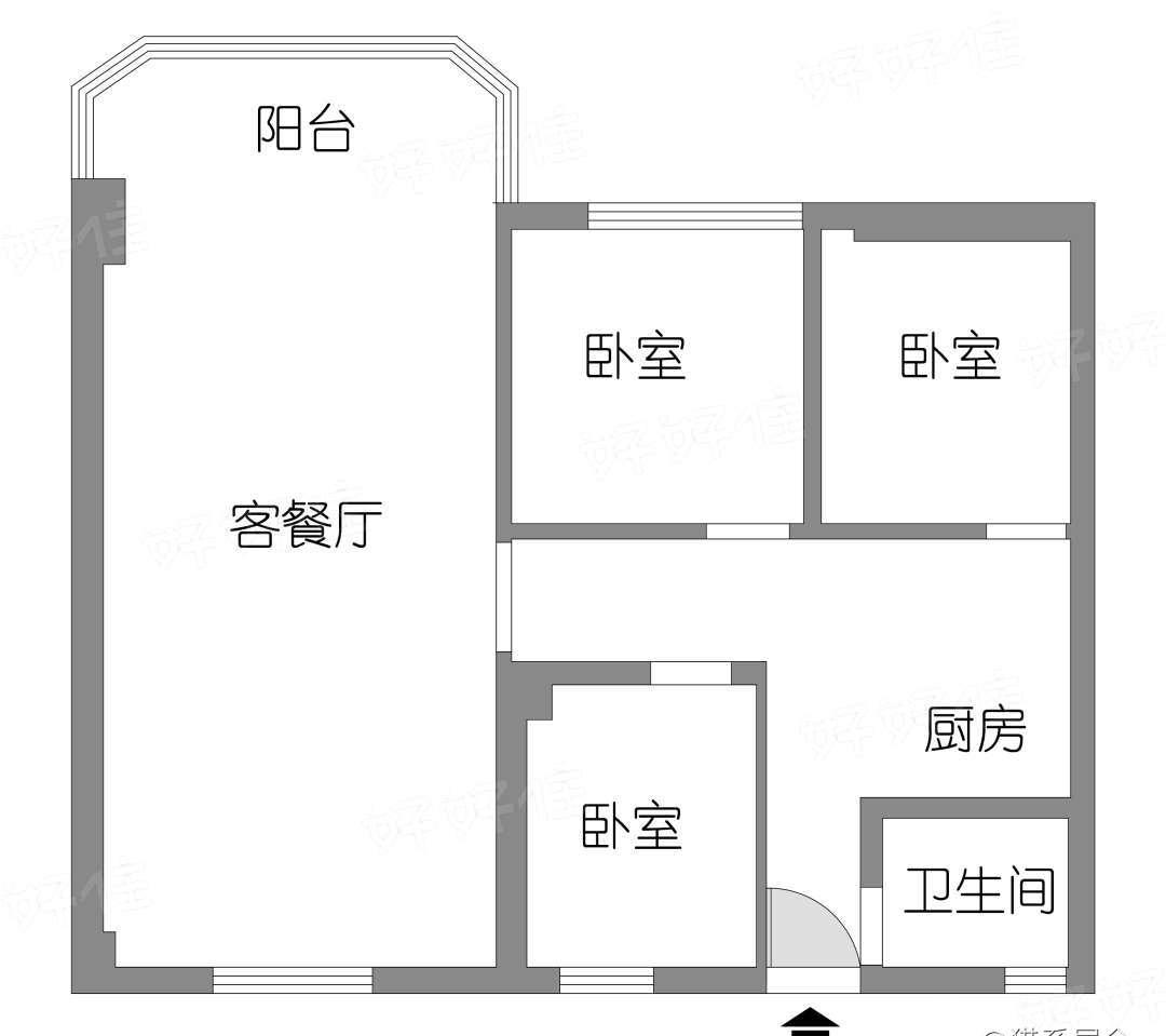 15 万打造 tiffany 蓝美家,诠释北欧风生活美学-1