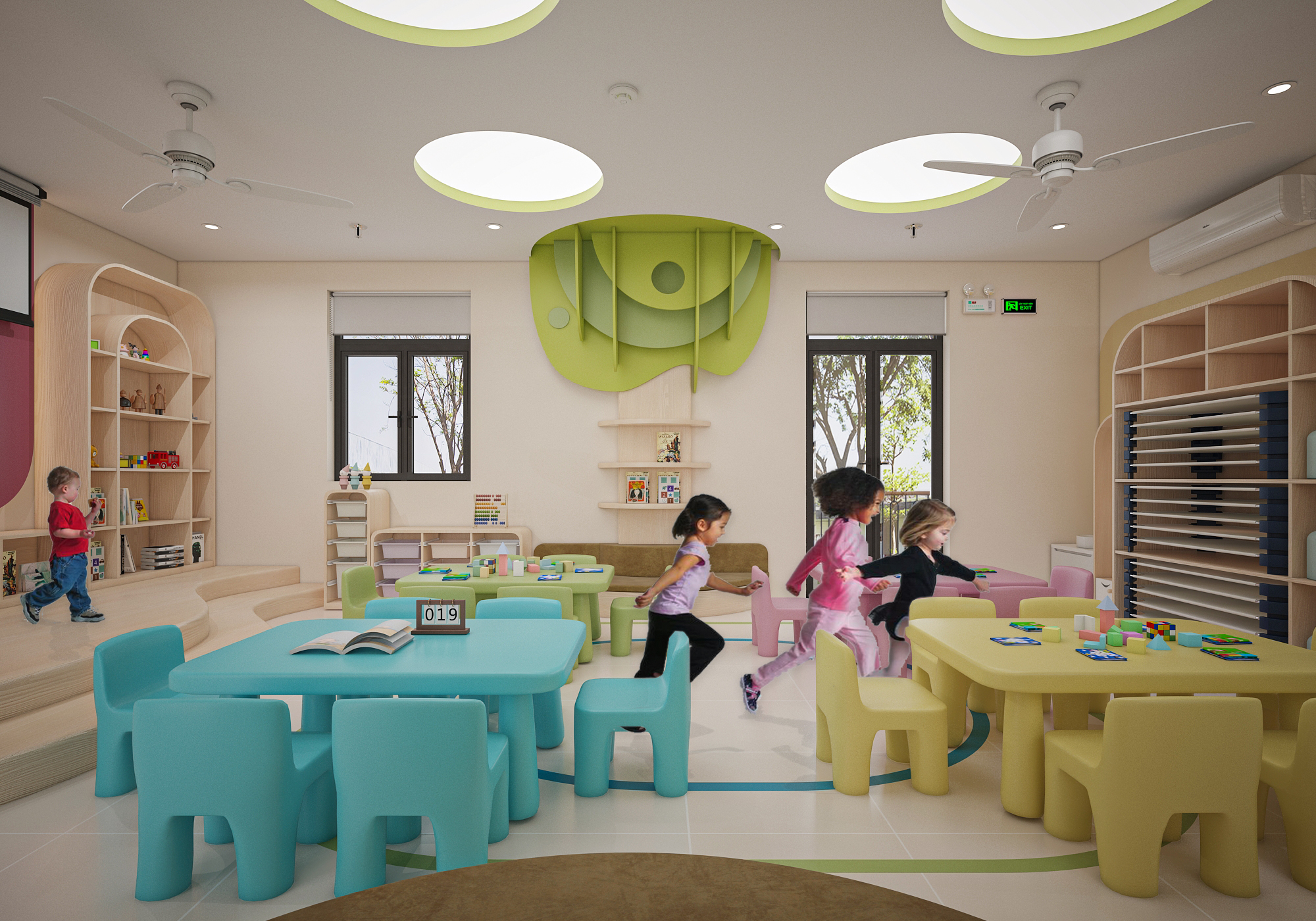 PRESCHOOL CLASS（幼儿园班级设计项目）丨越南丨CTY MERRY HOME-3