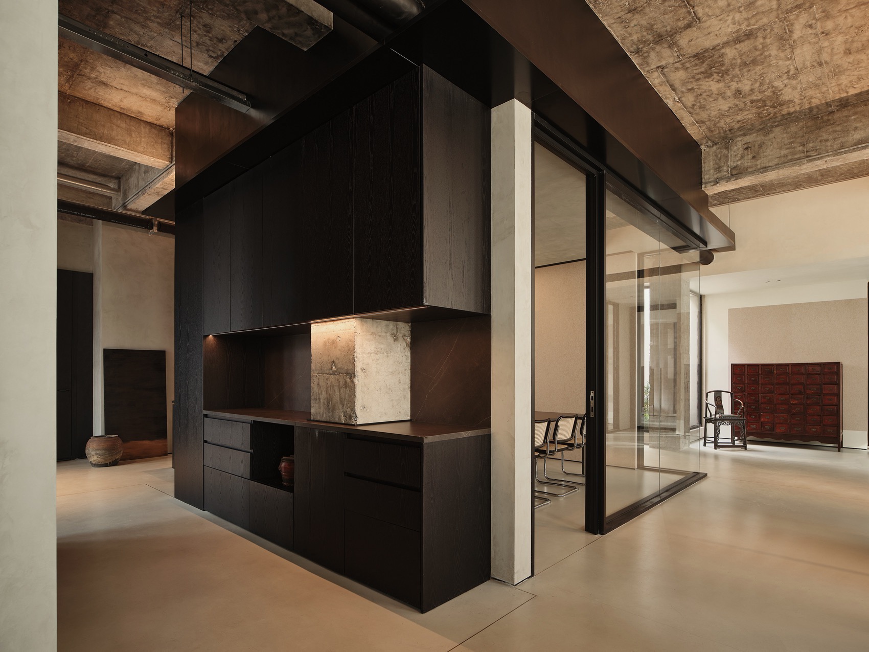 此山办公空间丨中国杭州丨八荒设计-12