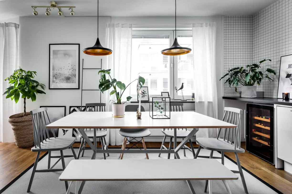 冬日灰湖，夏日蓝波 | 湖景公寓的 Scandinave 风设计-3