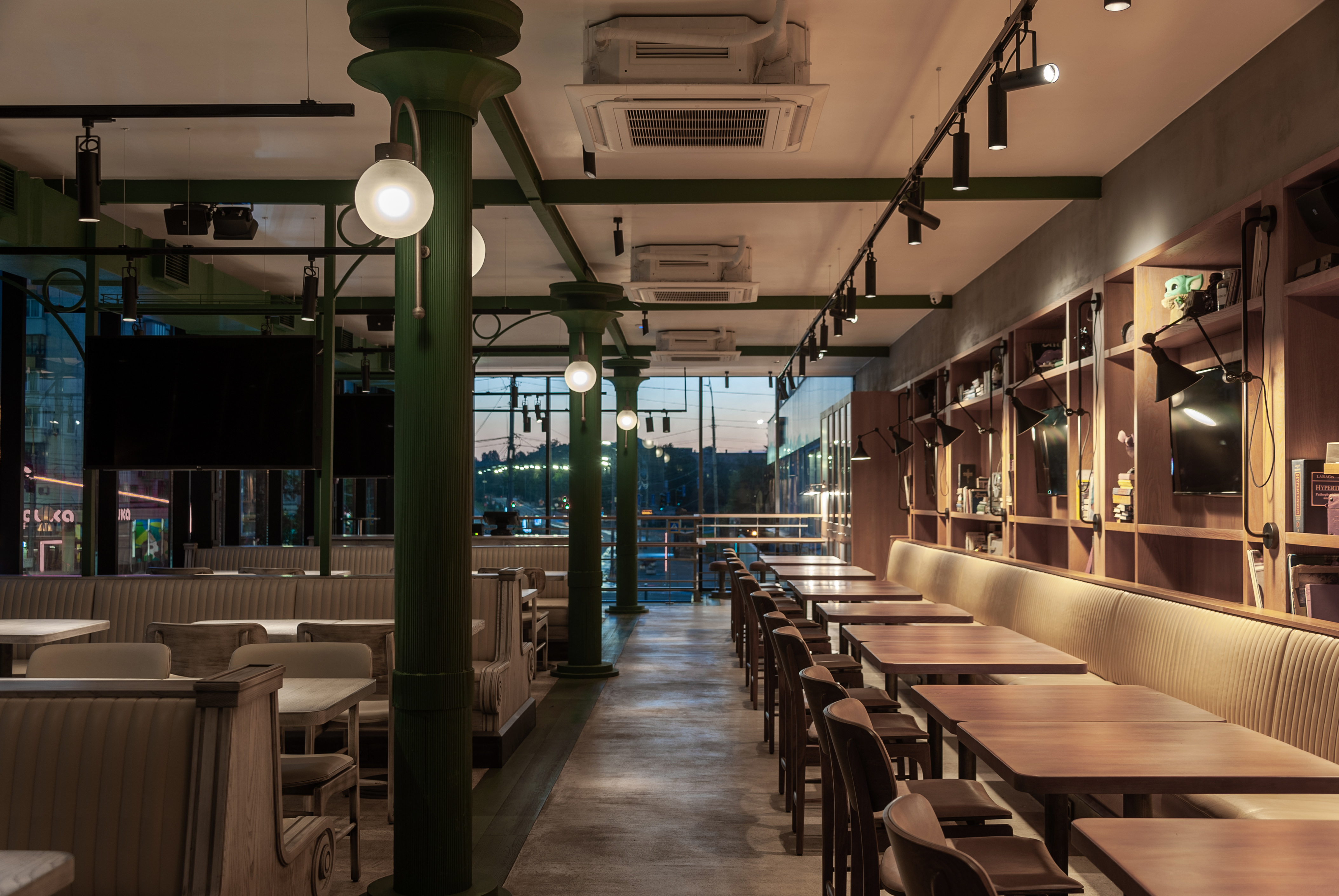 PYVBAR PECHERSK 餐厅设计丨乌克兰基辅丨balbek bureau-100