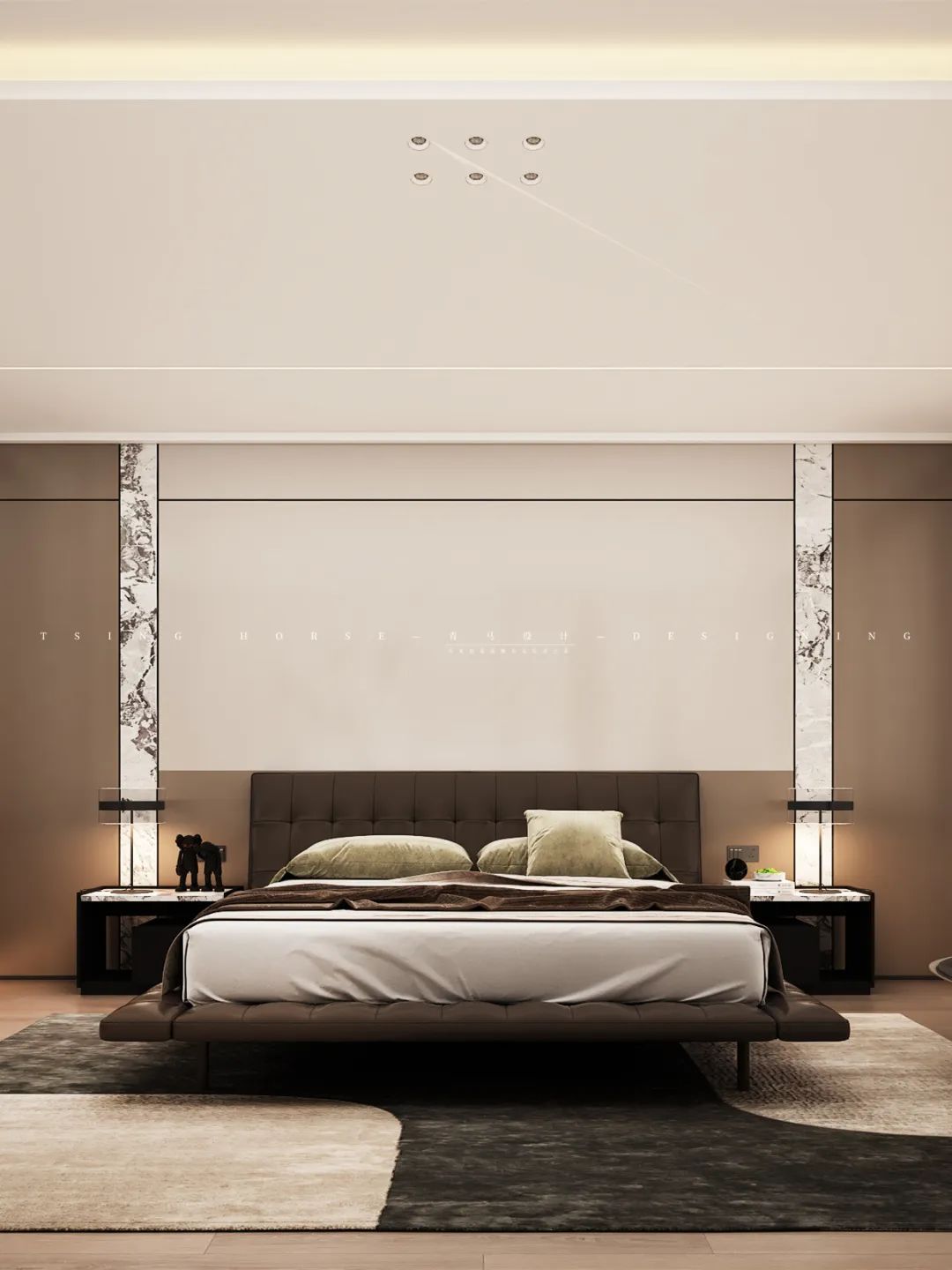 绿地国际生态城意式轻奢别墅丨陈哲梧设计团队-27