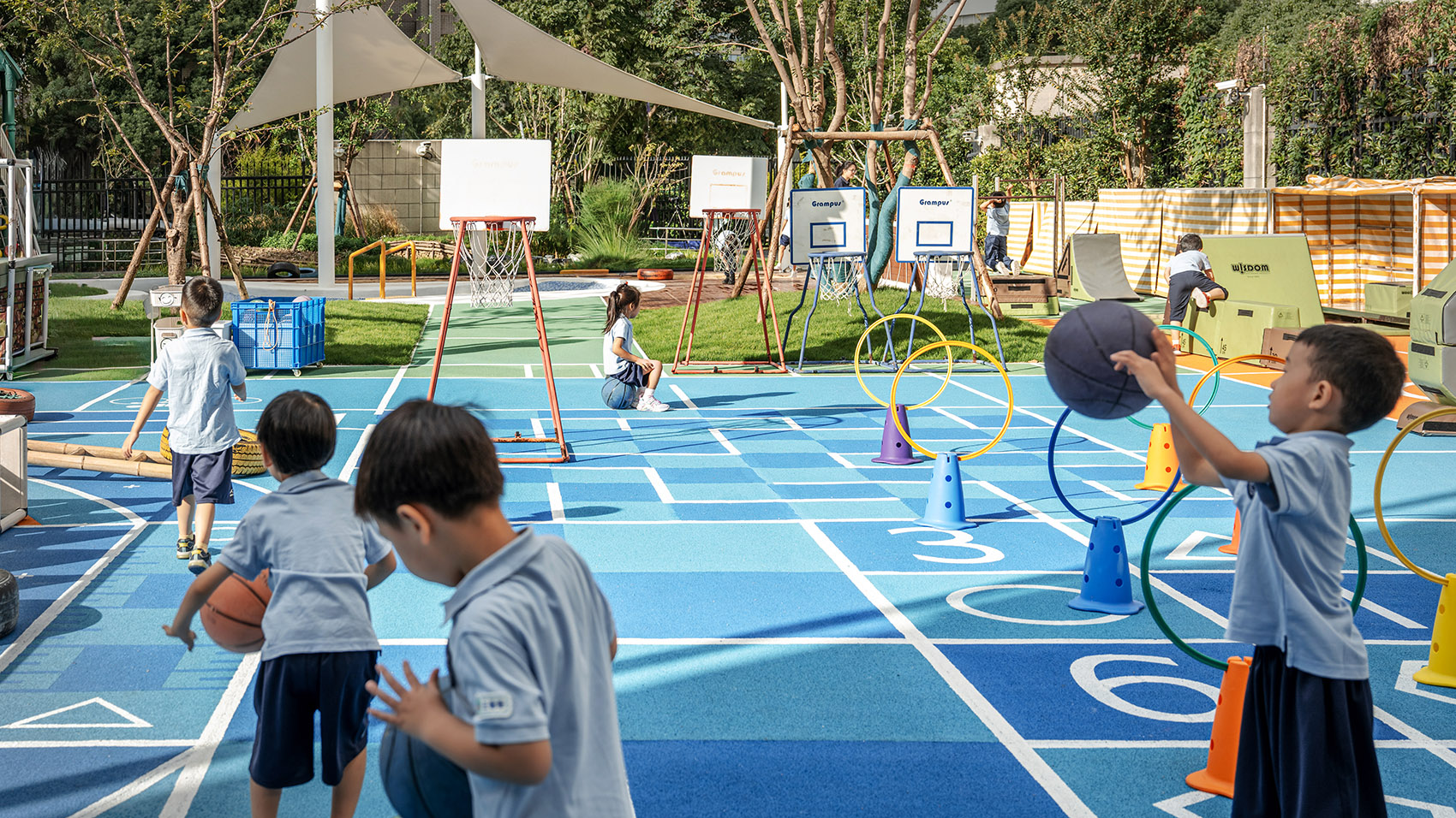 飞行棋幼儿园（上海市徐汇区科技幼儿园文定园景观提升）丨中国上海丨VIA维亚景观-57