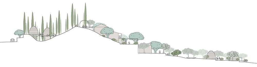 Alipa Hill  Corfu度假“野奢露营”花园景观设计丨希腊丨Inside Outside-31