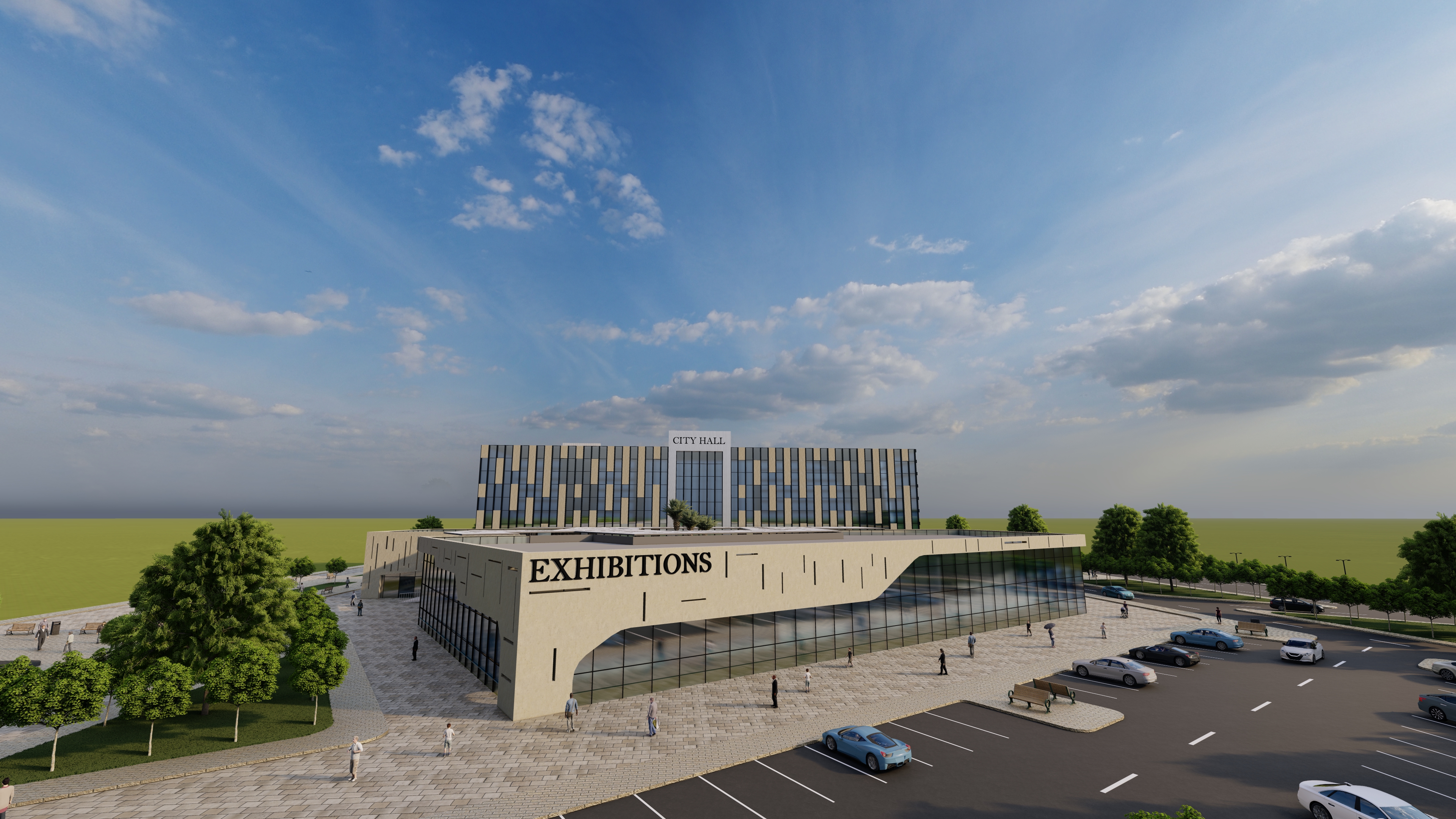 City Hall Project At Borg Al-Arab-3