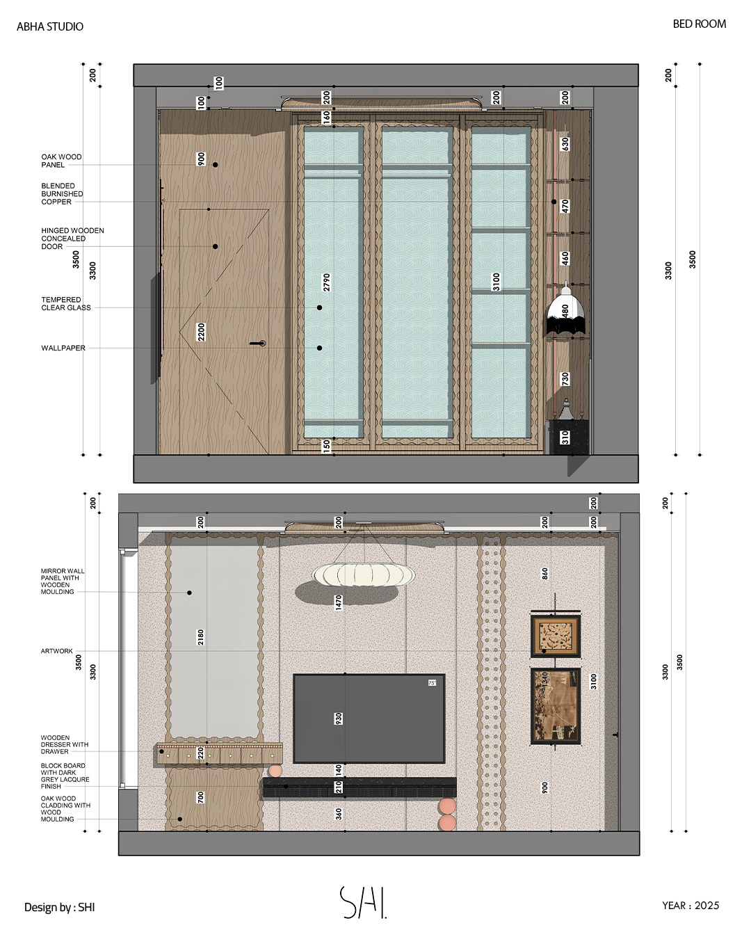 2026年 阿卜哈工作室 卧室丨沙特阿拉伯丨SHI studio-24