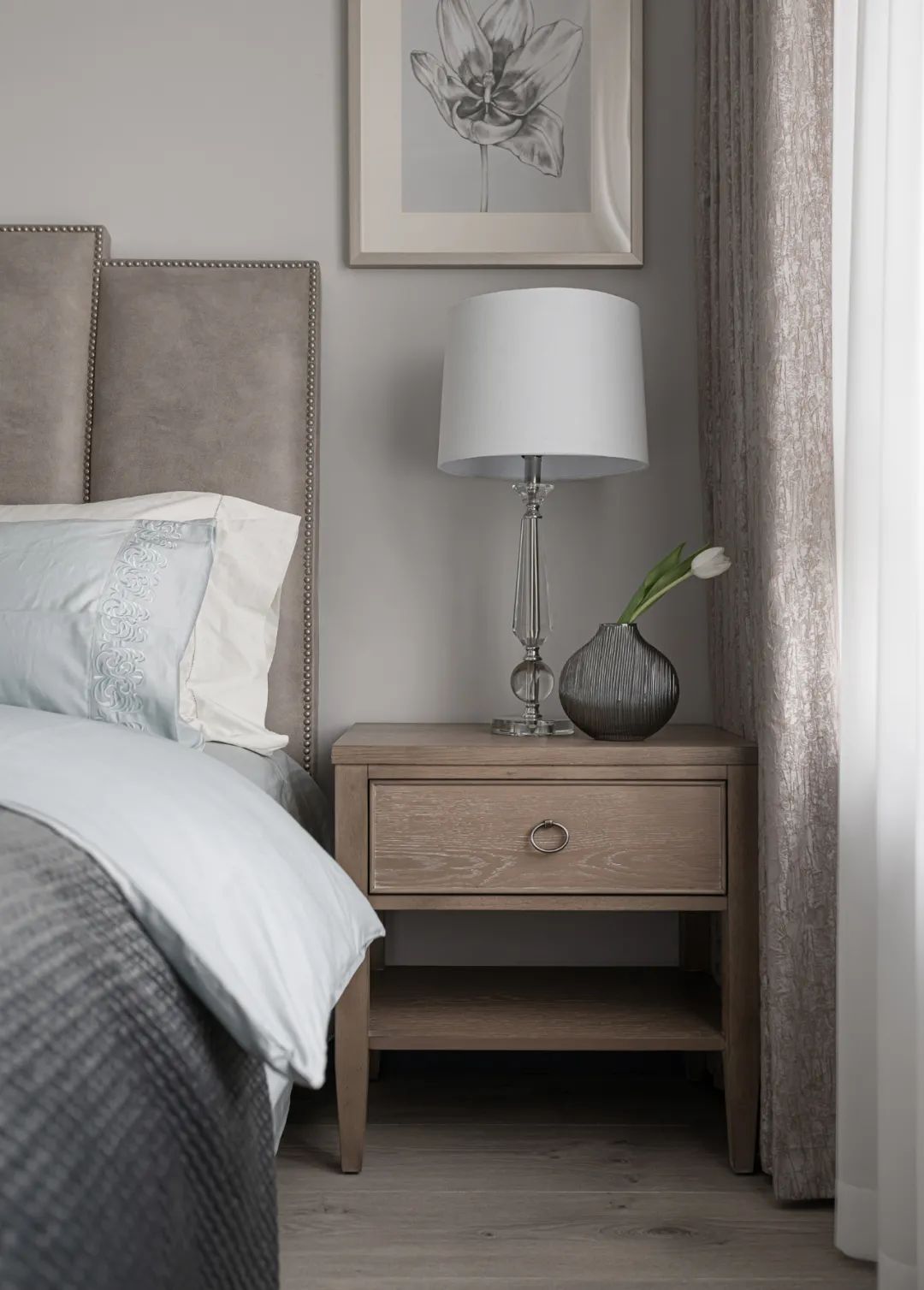 竖厅改横厅的超强设计，诠释优雅温柔的空间氛围 | 宏福樘设计-26