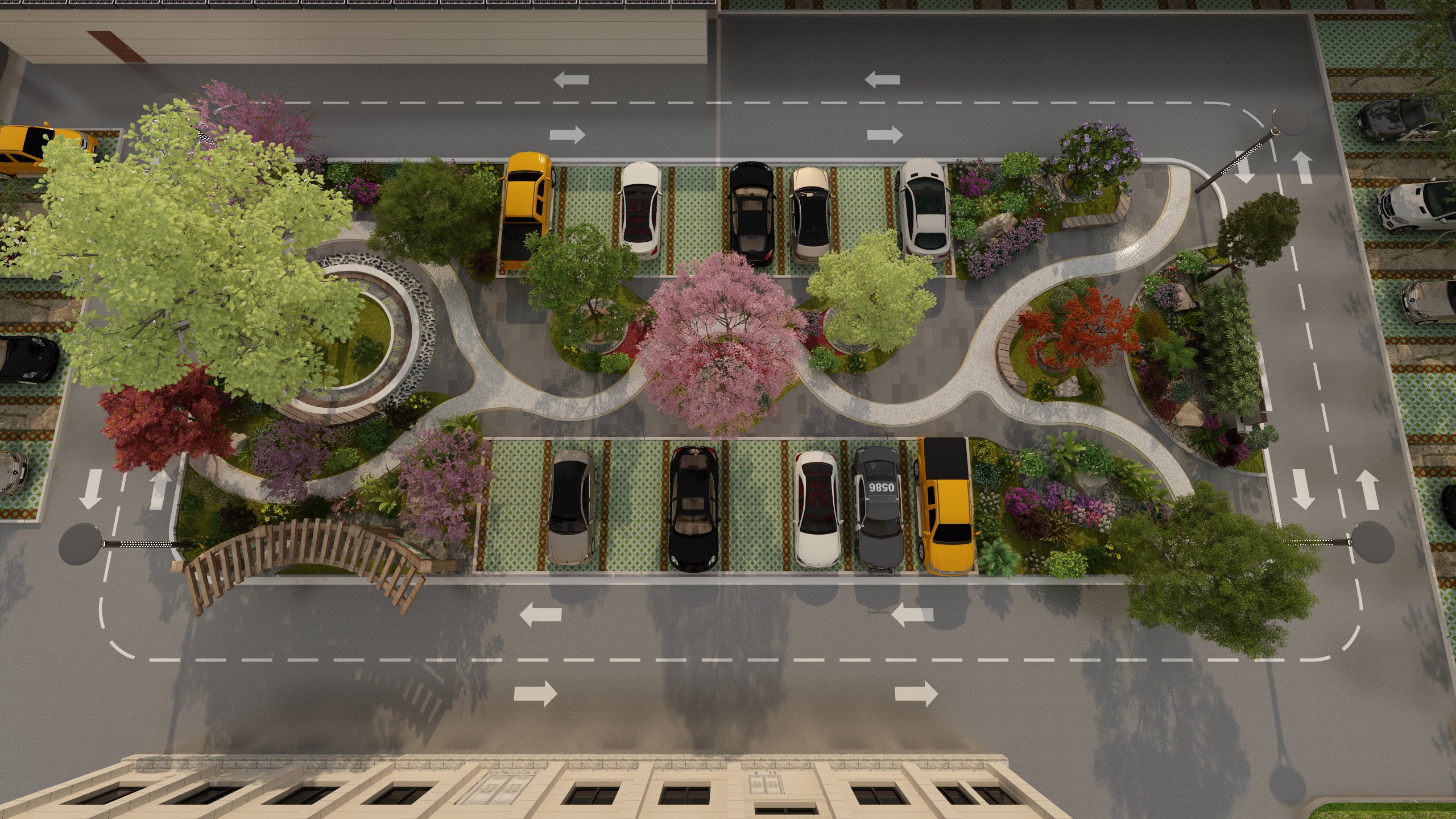 国家电网基层供电所园林景观设计-0