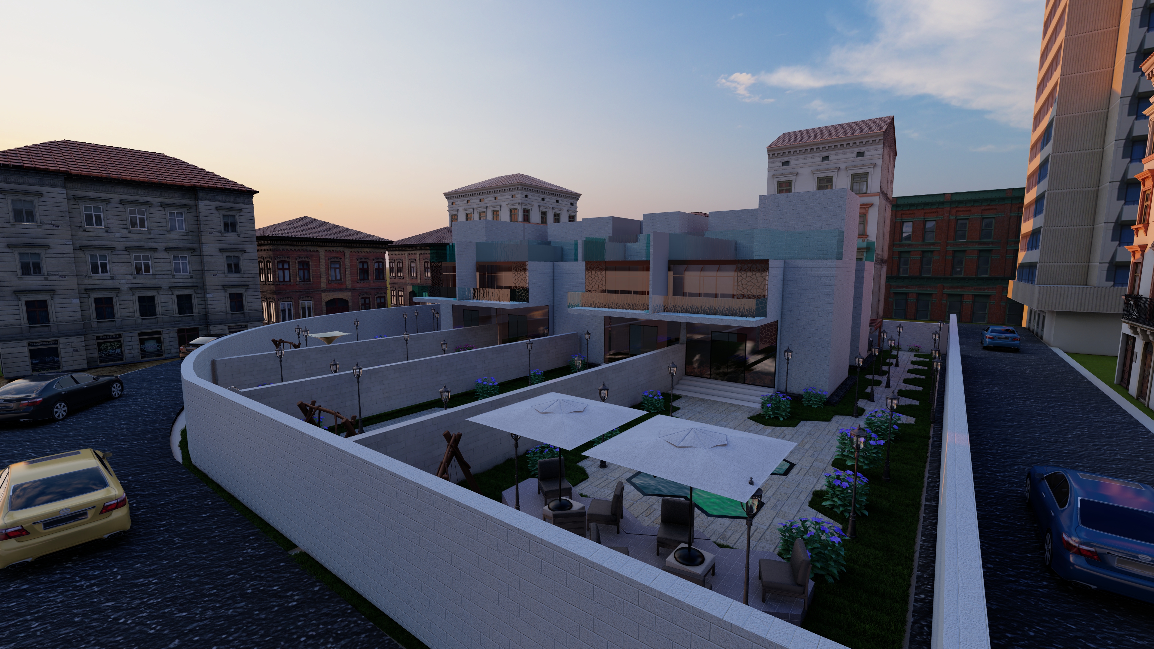 townhouse modeling in El Mansoura-8