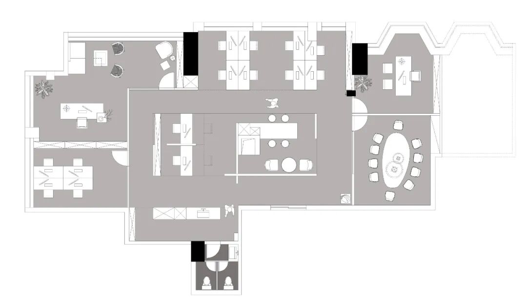 【首发】MH设计新作：探索·潮流  ▏新型现代办公空间探寻专注的力量-8