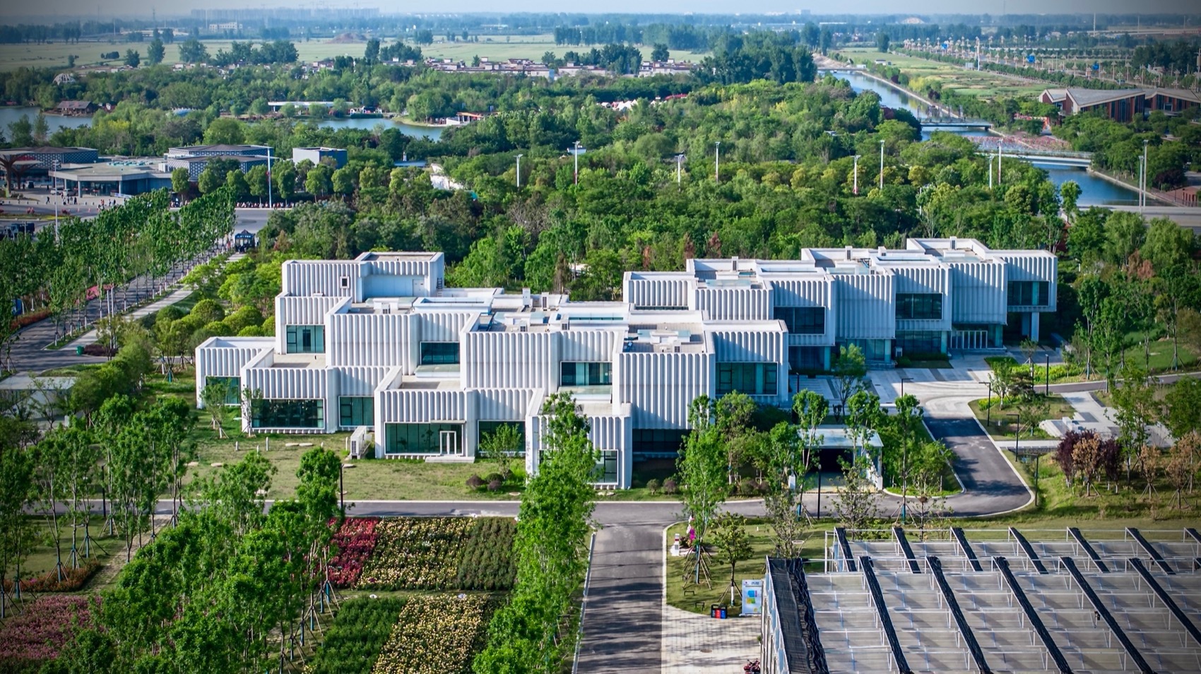 南阳世界月季大观园科研办公楼丨中国南阳丨北林风景建筑研究中心-15