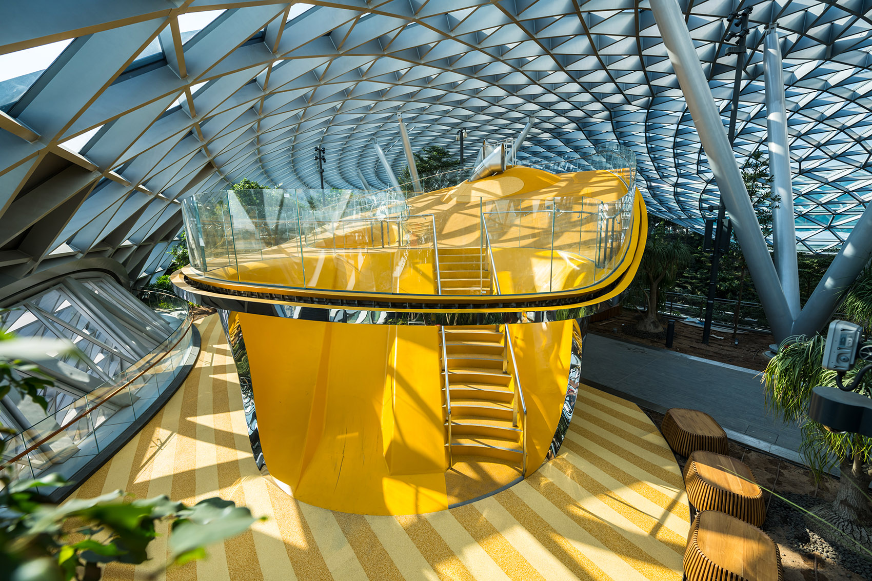 Jewel樟宜机场大楼探索滑梯，新加坡 / Carve + Playpoint-23